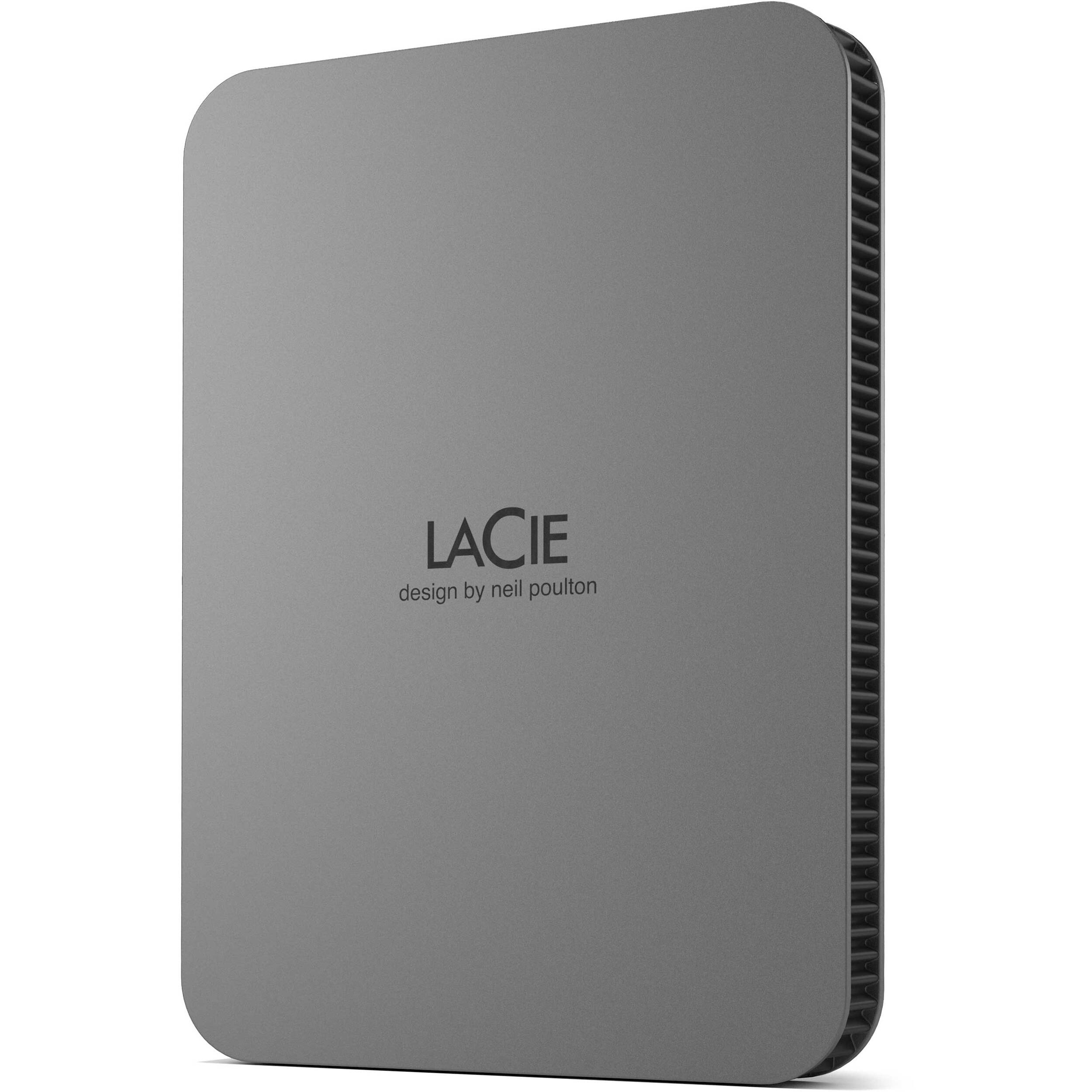 LaCie 2TB USB 3.2 portable external drive for Mac and Windows backup — view 2