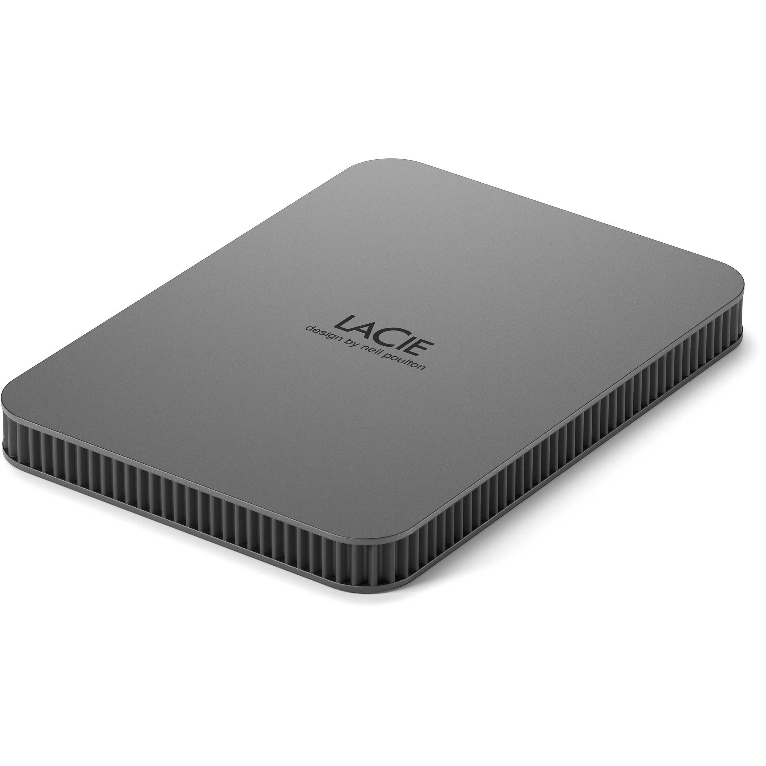 LaCie 2TB USB 3.2 portable external drive for Mac and Windows backup — view 4