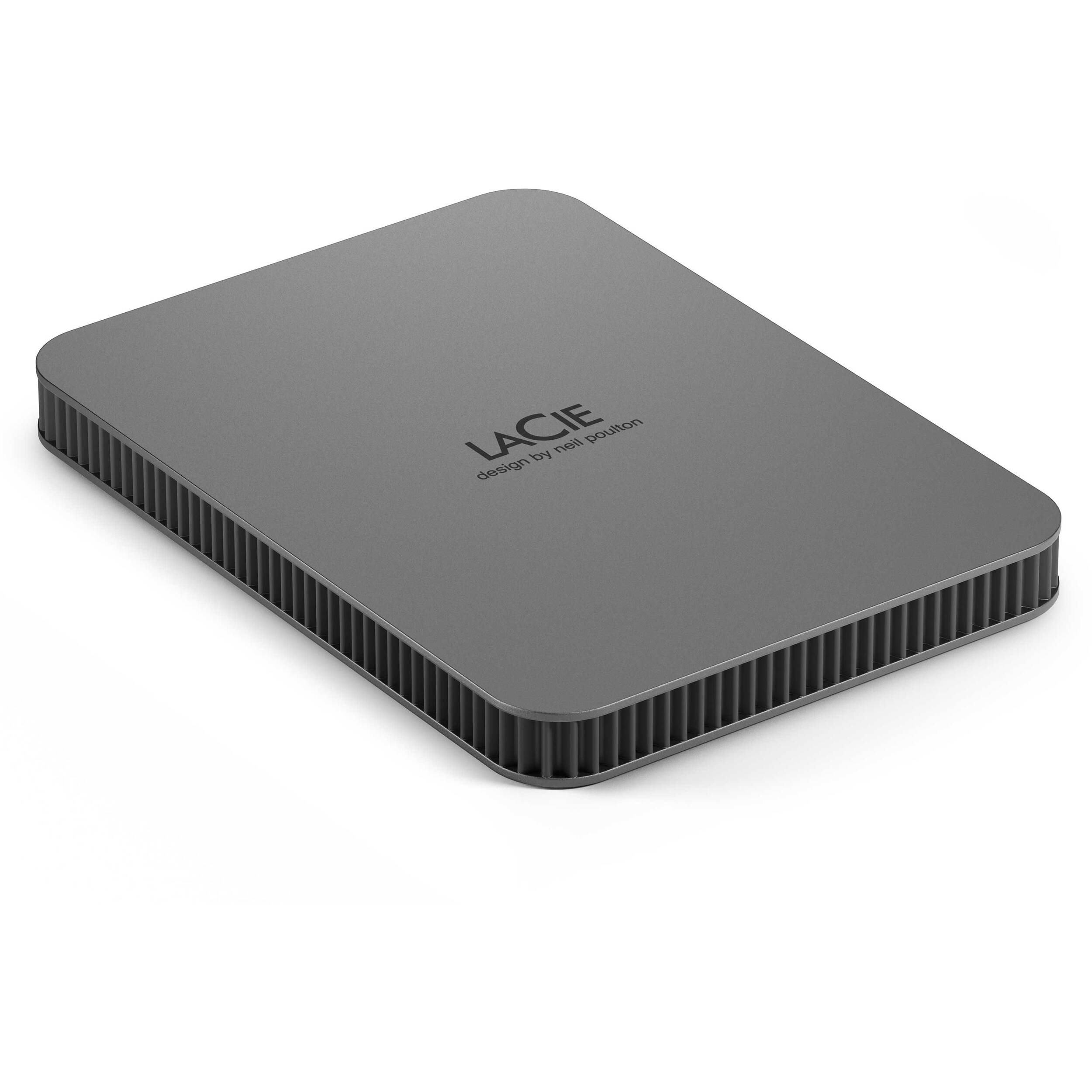 LaCie 2TB USB 3.2 portable external drive for Mac and Windows backup — view 7
