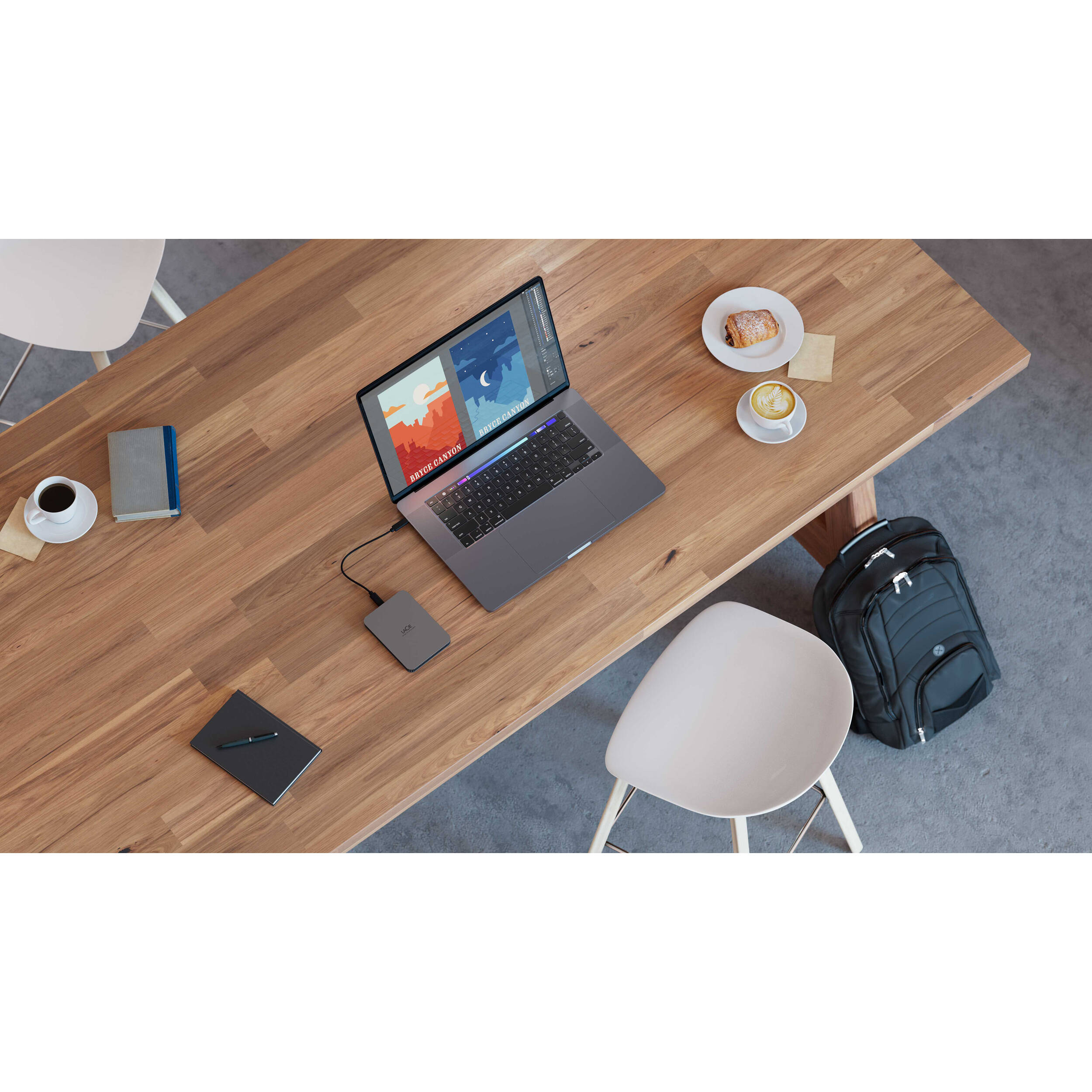 LaCie Mobile Drive 5TB external hard drive with USB 3.2 connectivity — view 10