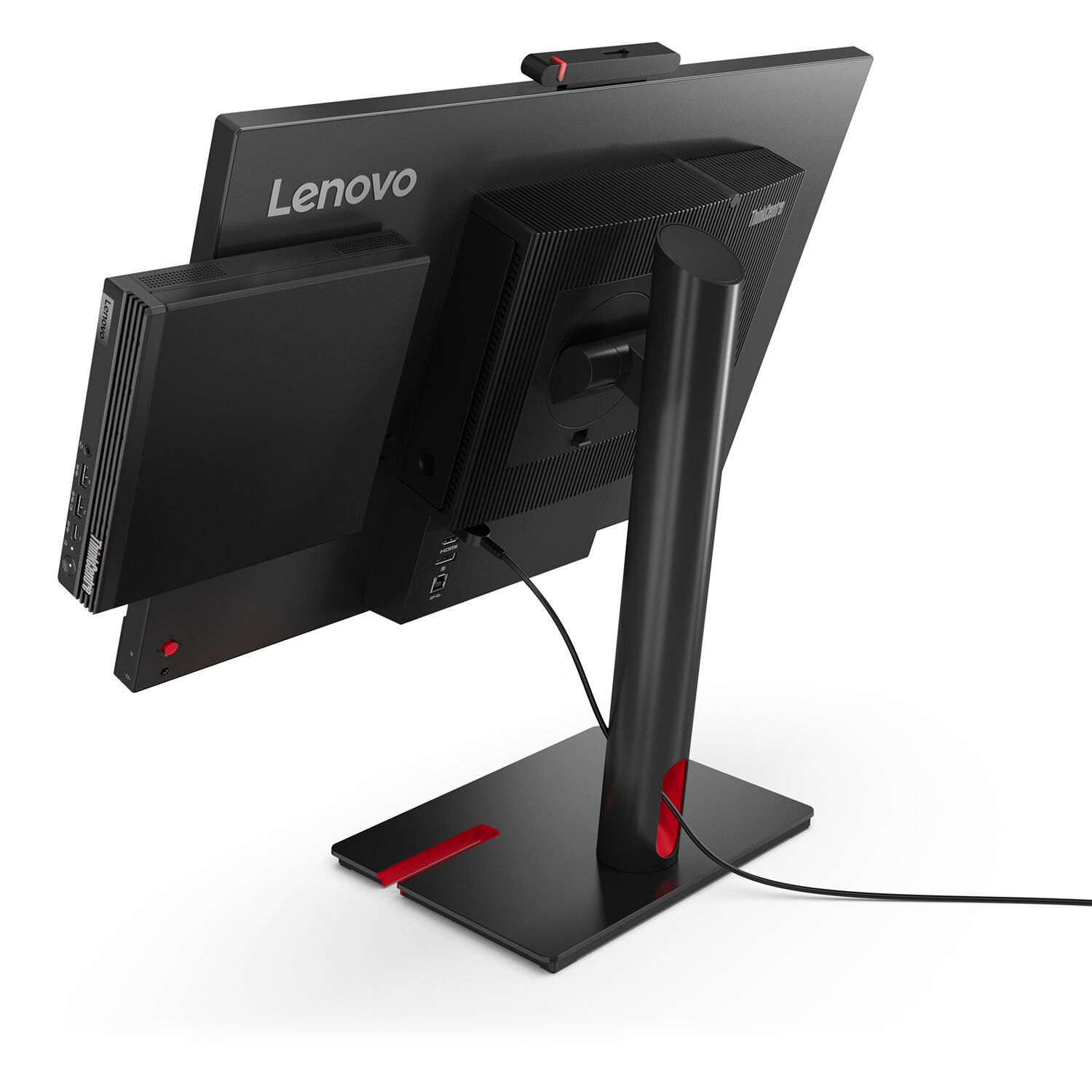 Lenovo ThinkCentre M75q Gen 5 mini PC with AMD Ryzen 7 PRO 8700GE, 16 GB RAM, and 512 GB SSD — view 16
