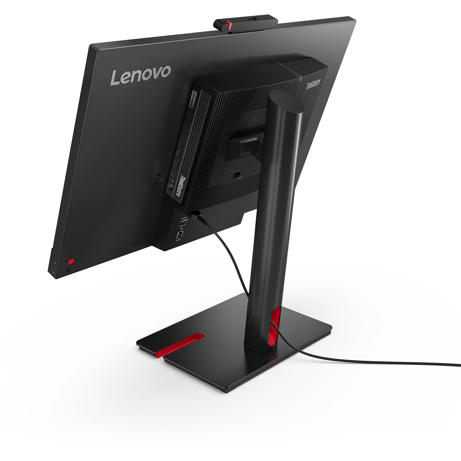 Lenovo ThinkCentre M70q Gen 5 mini PC with Intel Core i7-14700T, 32 GB RAM, and 1 TB SSD — view 17
