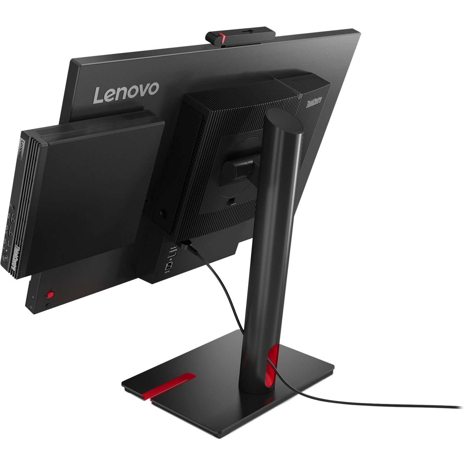 Lenovo ThinkCentre M70q Gen 5 Tiny business mini PC with Intel Core i5-14400T, 16GB RAM, and 256GB SSD — view 15
