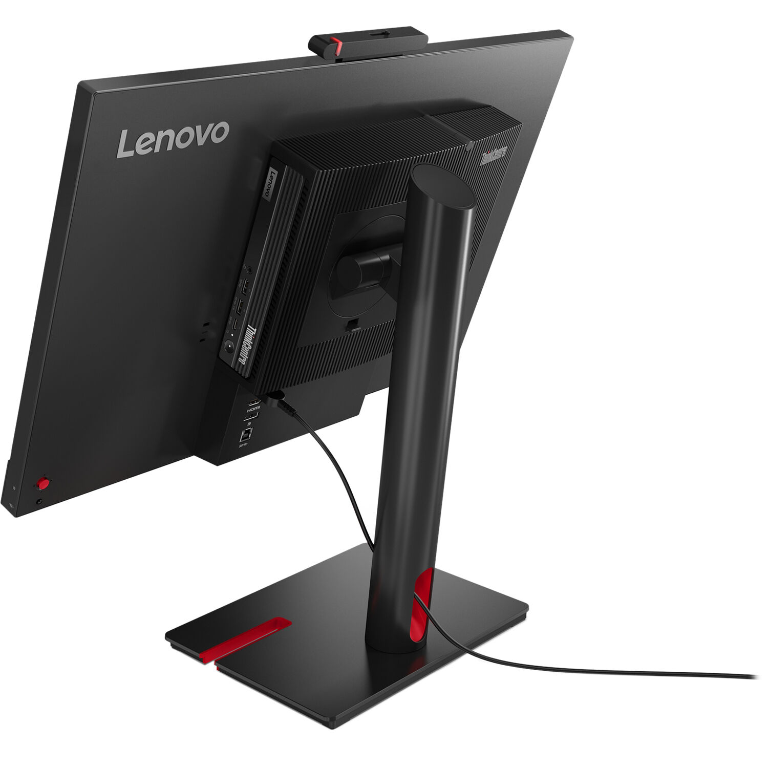 Lenovo ThinkCentre M70q Gen 5 Tiny business mini PC with Intel Core i5-14400T, 16GB RAM, and 256GB SSD — view 16