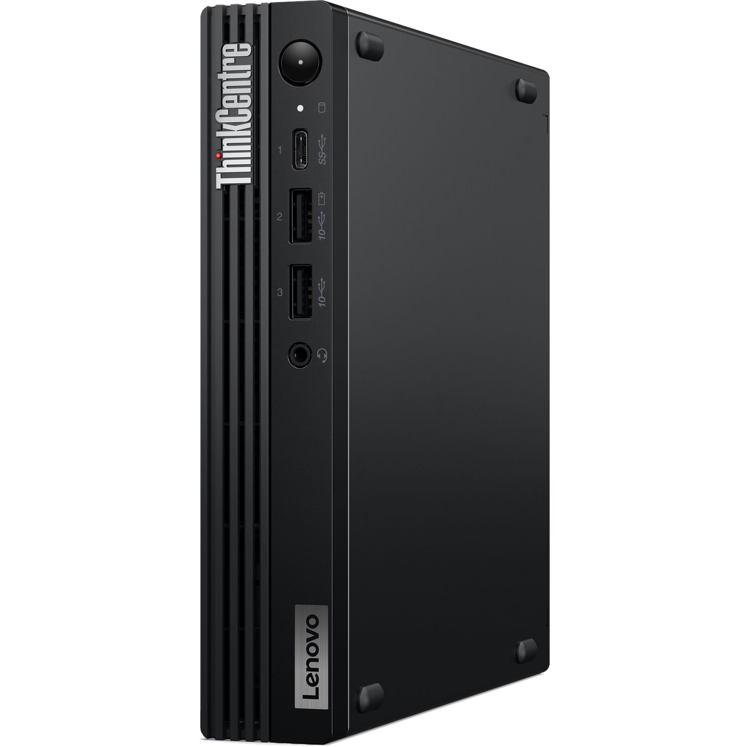 Lenovo ThinkCentre M70q Gen 5 Tiny business mini PC with Intel Core i5-14400T, 16GB RAM, and 256GB SSD — view 3