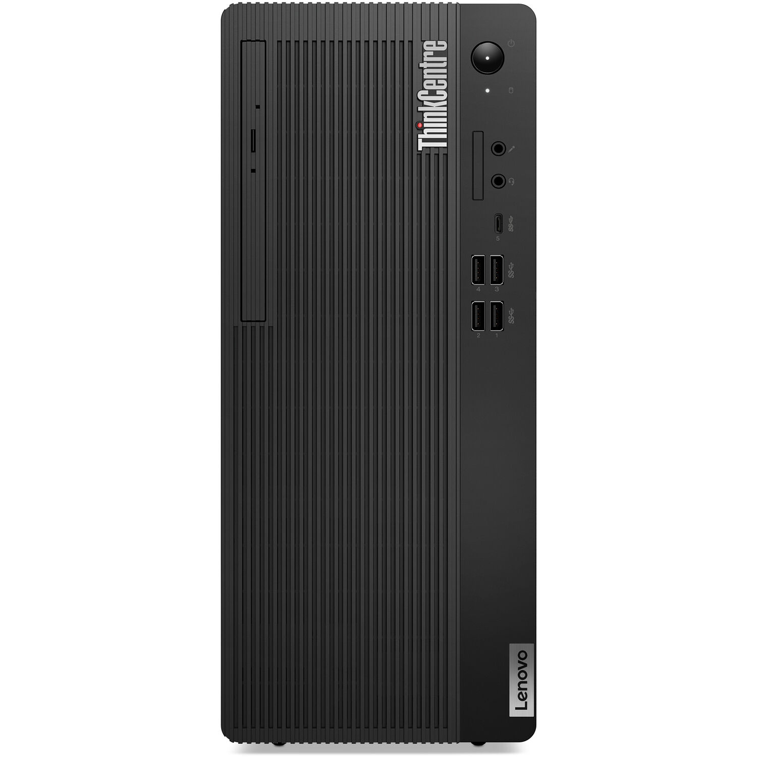 Lenovo ThinkCentre M70t Gen 5 business tower desktop with Intel Core i7, 32 GB RAM, and 512 GB SSD — view 2