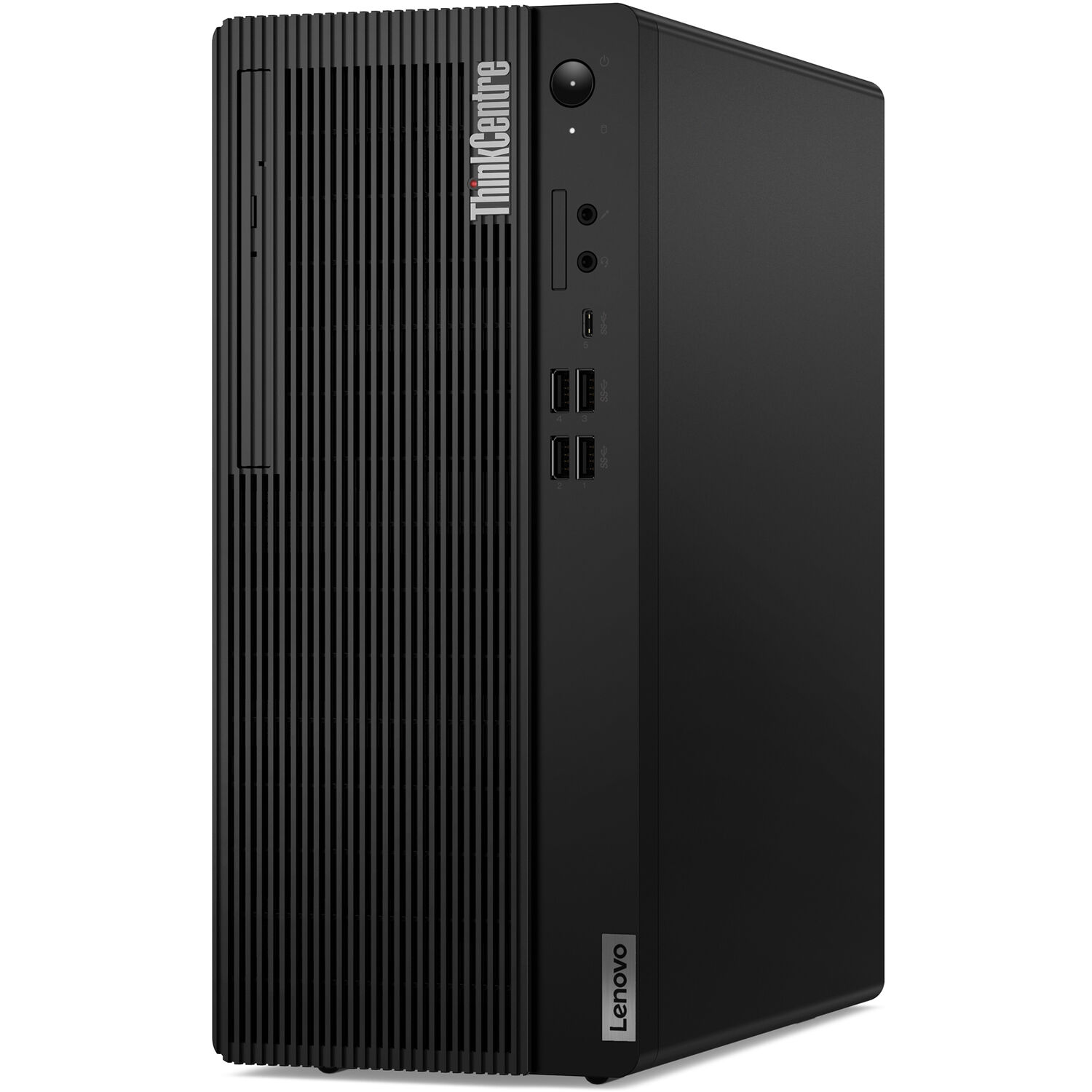 Lenovo ThinkCentre M70t Gen 5 business tower desktop with Intel Core i7, 32 GB RAM, and 512 GB SSD — view 3