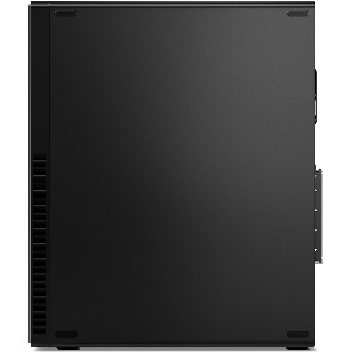 Lenovo ThinkCentre M70s Gen 5 small form factor business desktop with Intel Core i3 and black chassis — view 6