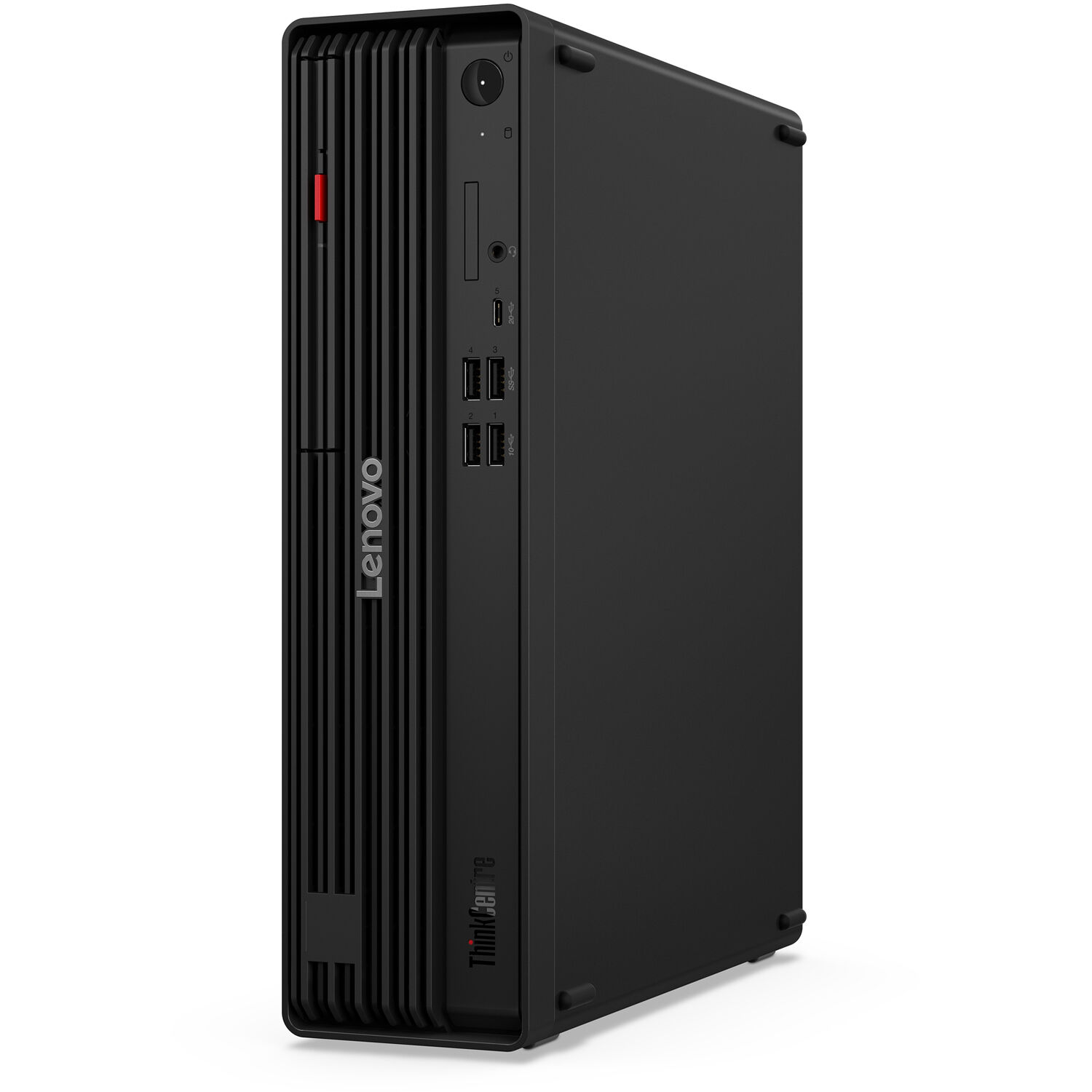 Lenovo ThinkCentre M70s Gen 6 small form factor business desktop with Intel Core Ultra 5 and black chassis — view 6