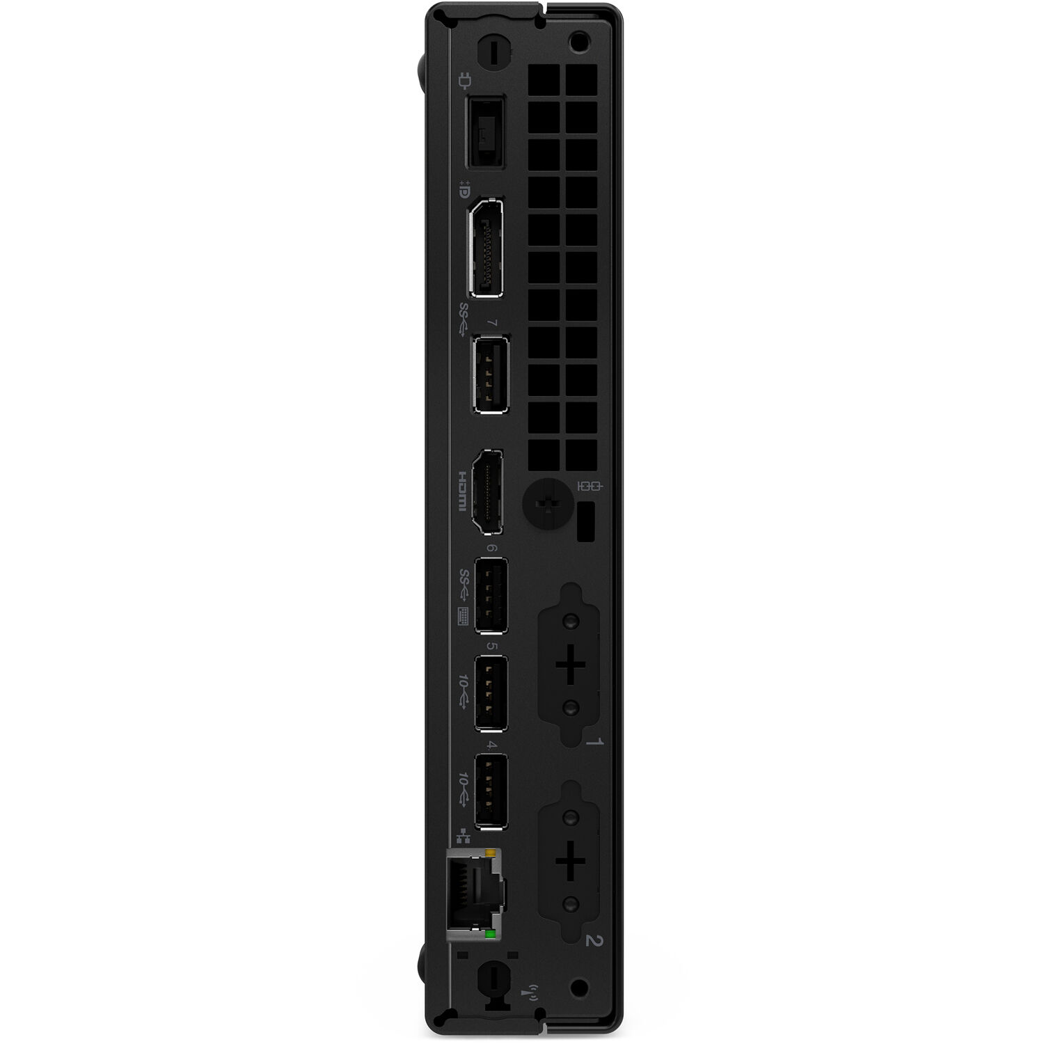 Lenovo ThinkCentre M70q Gen 6 Tiny PC with Intel Core Ultra 7 265T, 16 GB RAM, and 256 GB SSD — view 2