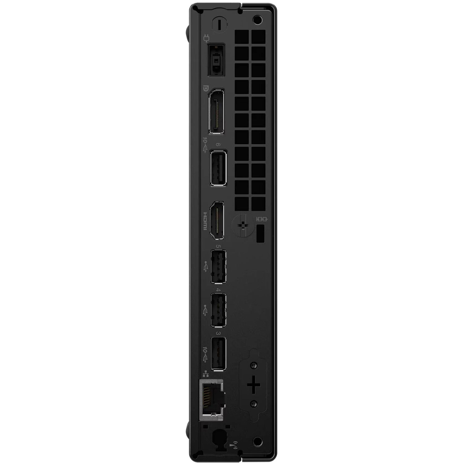 Lenovo ThinkCentre neo 50q Tiny desktop with Snapdragon X processor, 16 GB RAM, and 256 GB SSD — view 2