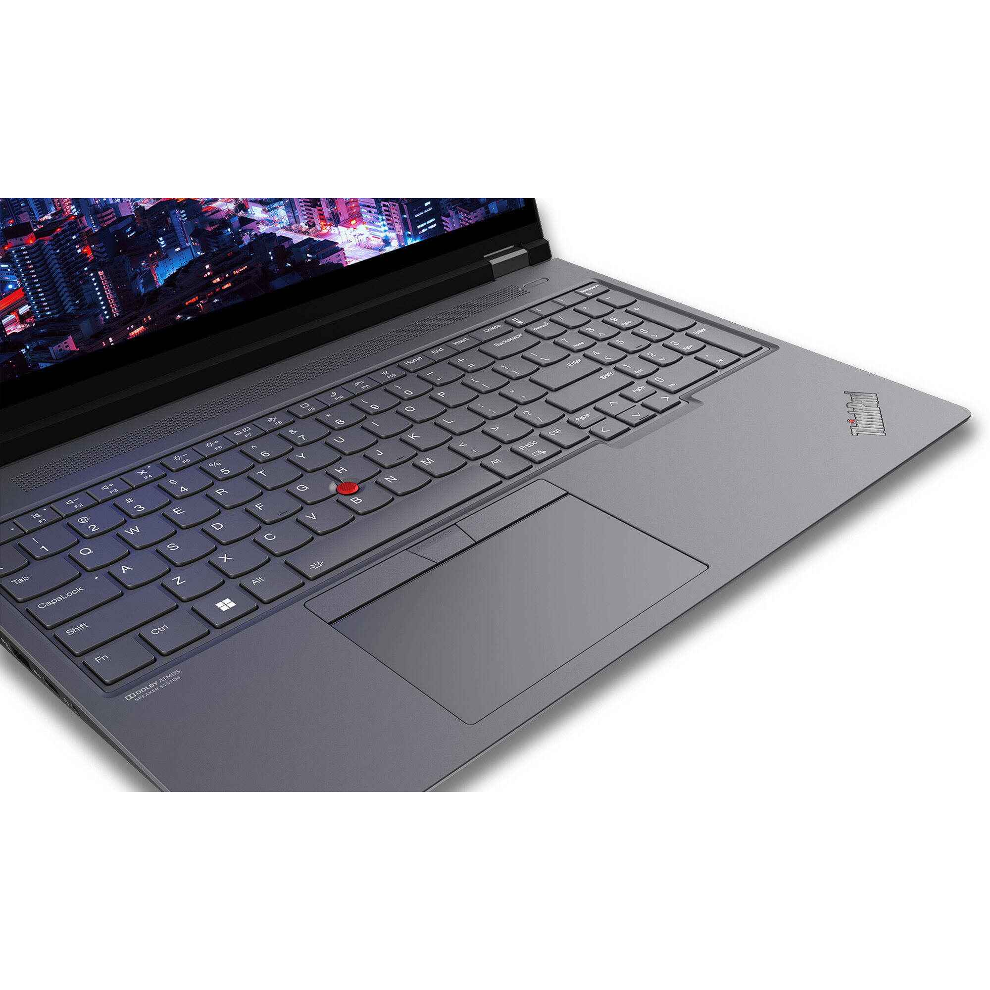 Lenovo ThinkPad P16 G2 mobile workstation with 16-inch display, Intel Core i7, and NVIDIA RTX graphics — view 14