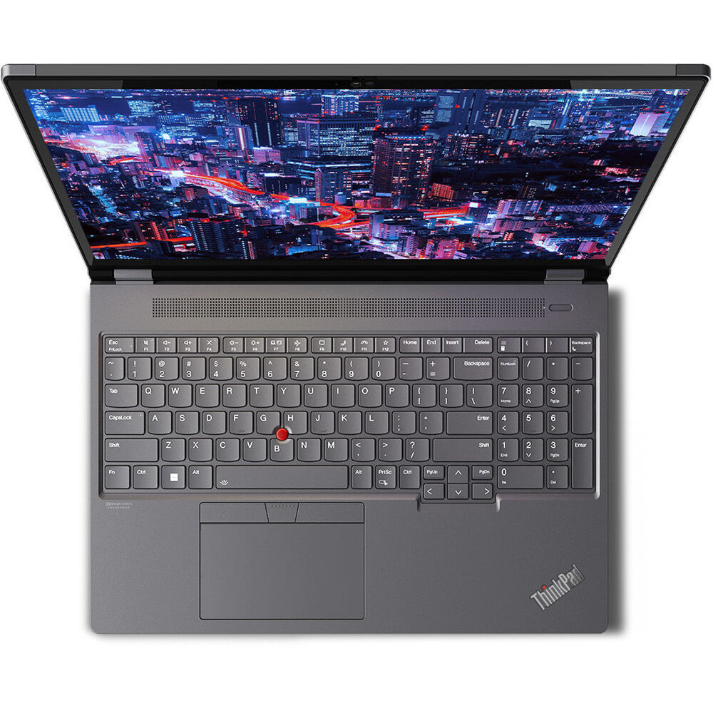 Lenovo ThinkPad P16 G2 mobile workstation with 16-inch display, Intel Core i7, and NVIDIA RTX graphics — view 5