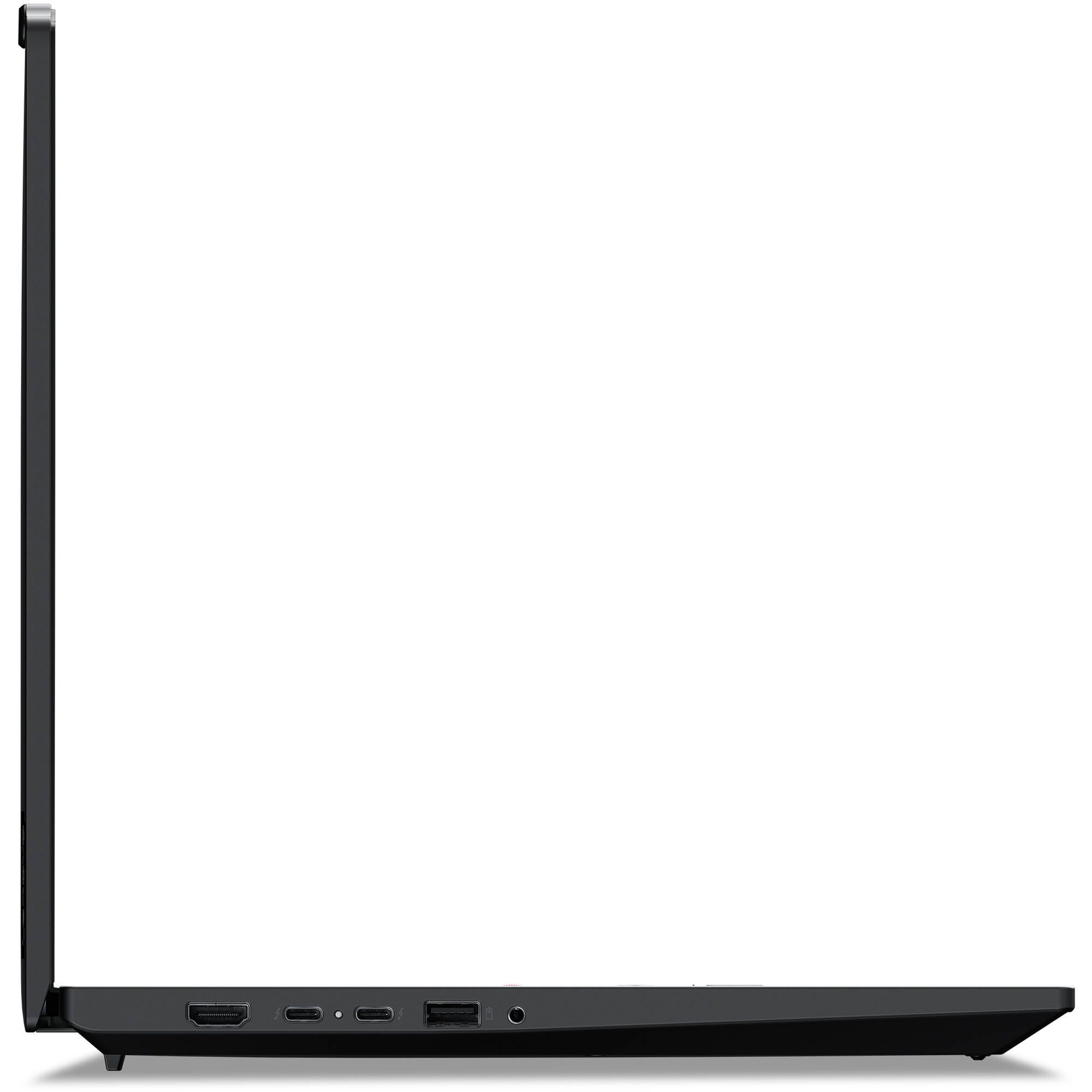 Lenovo ThinkPad P16s G3 workstation laptop with 16-inch touch display, black chassis, and number pad — view 10