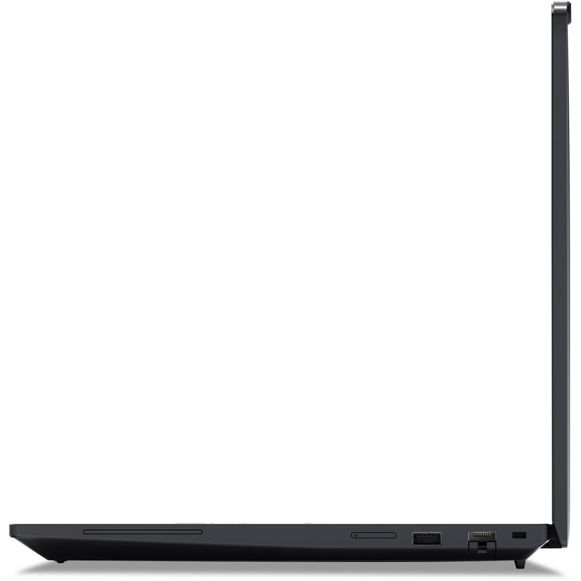 Lenovo ThinkPad P16s G3 workstation laptop with 16-inch touch display, black chassis, and number pad — view 11