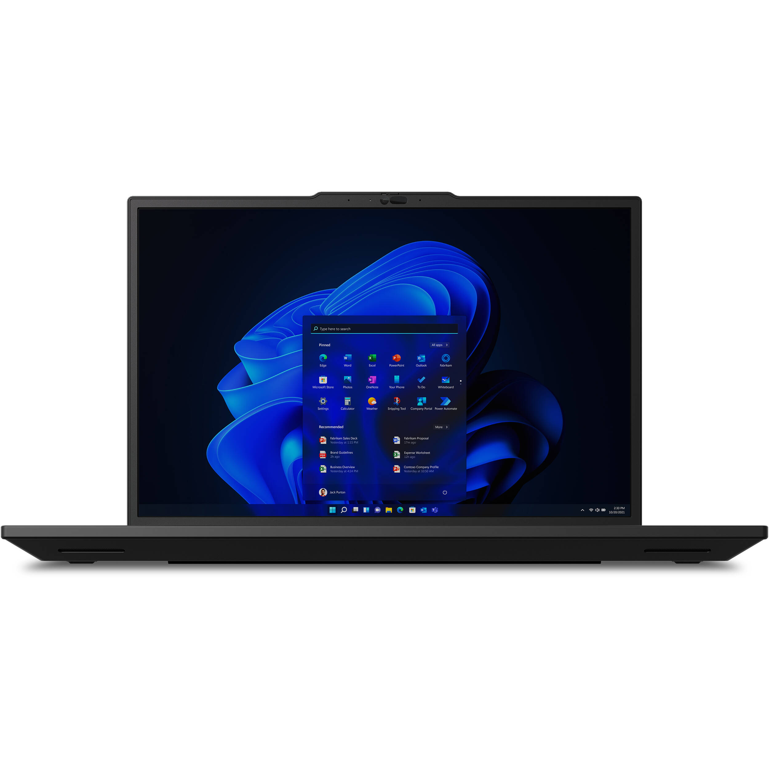 Lenovo ThinkPad P16s G3 workstation laptop with 16-inch touch display, black chassis, and number pad — view 2