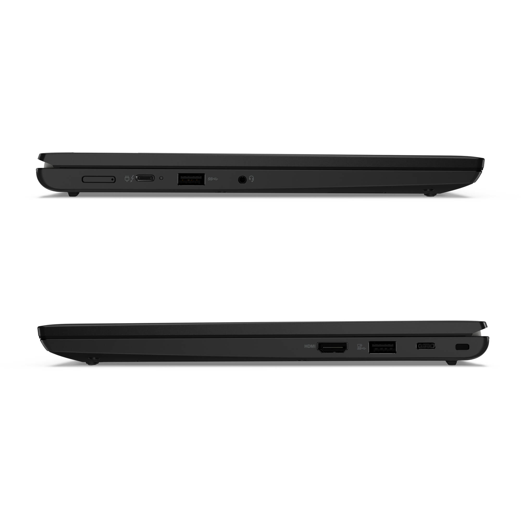 Lenovo ThinkPad L13 2-in-1 Gen 5 black convertible laptop with 13.3-inch touchscreen — view 11