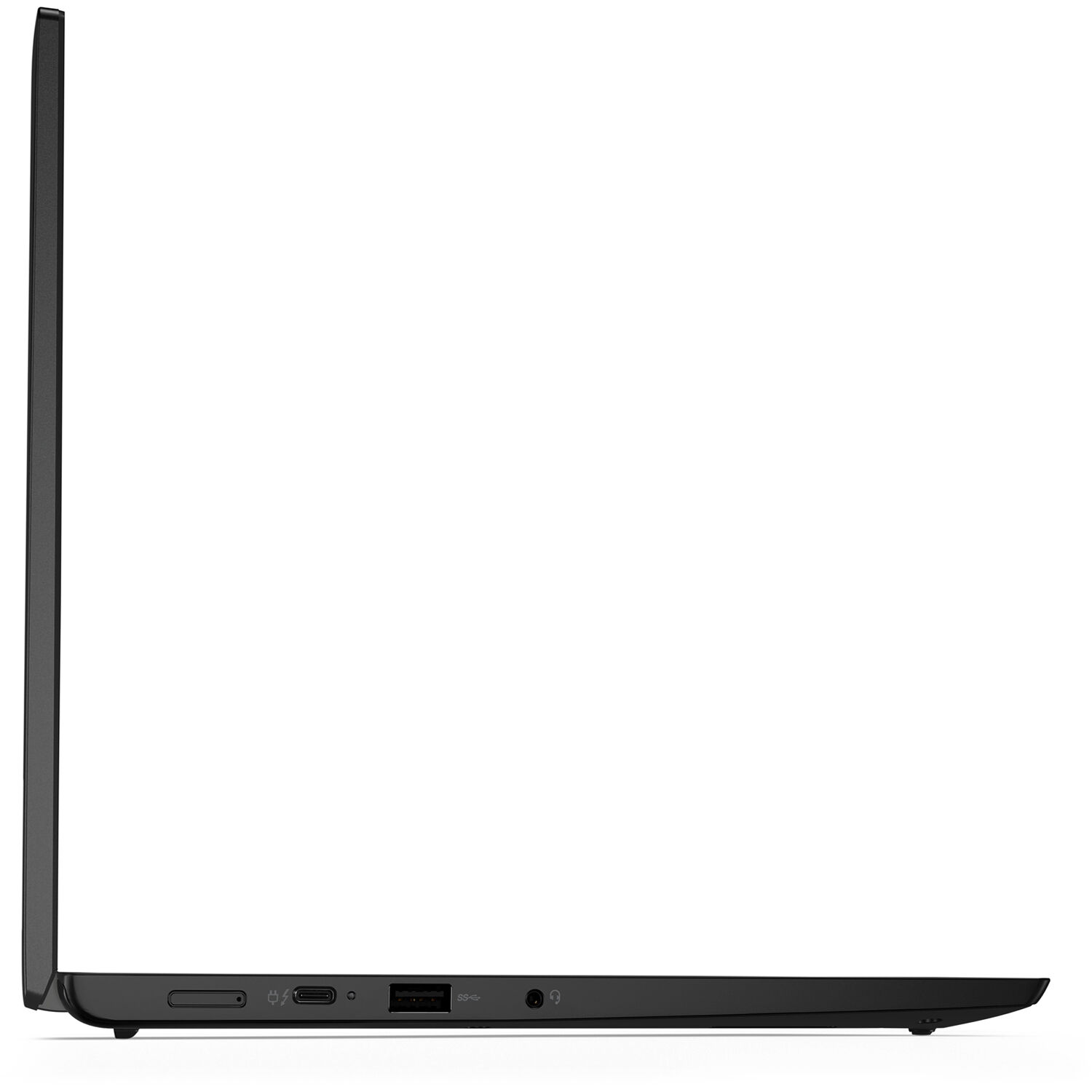 Lenovo ThinkPad L13 2-in-1 Gen 5 black convertible laptop with 13.3-inch touchscreen — view 13