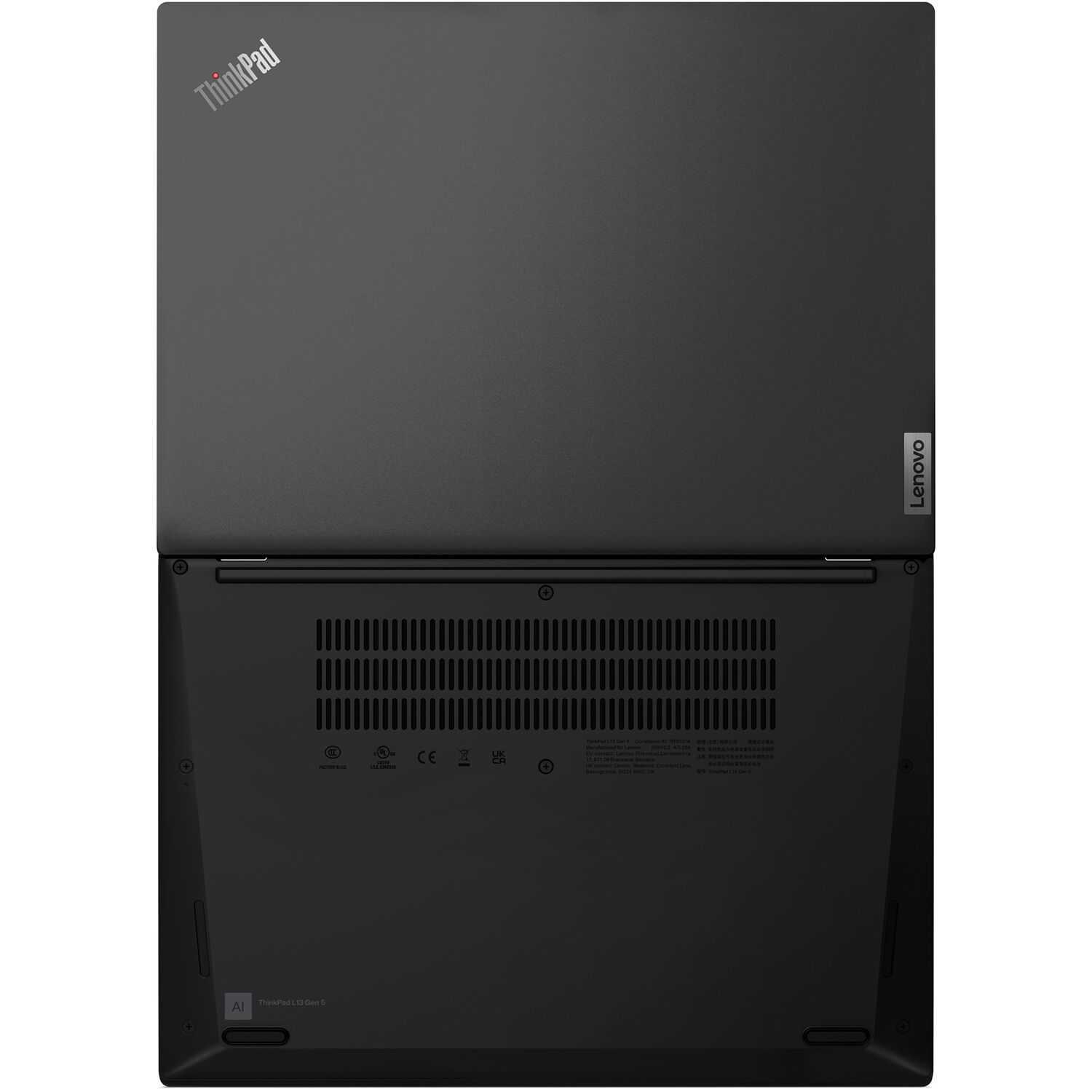 Lenovo ThinkPad L13 2-in-1 Gen 5 black convertible laptop with 13.3-inch touchscreen — view 7