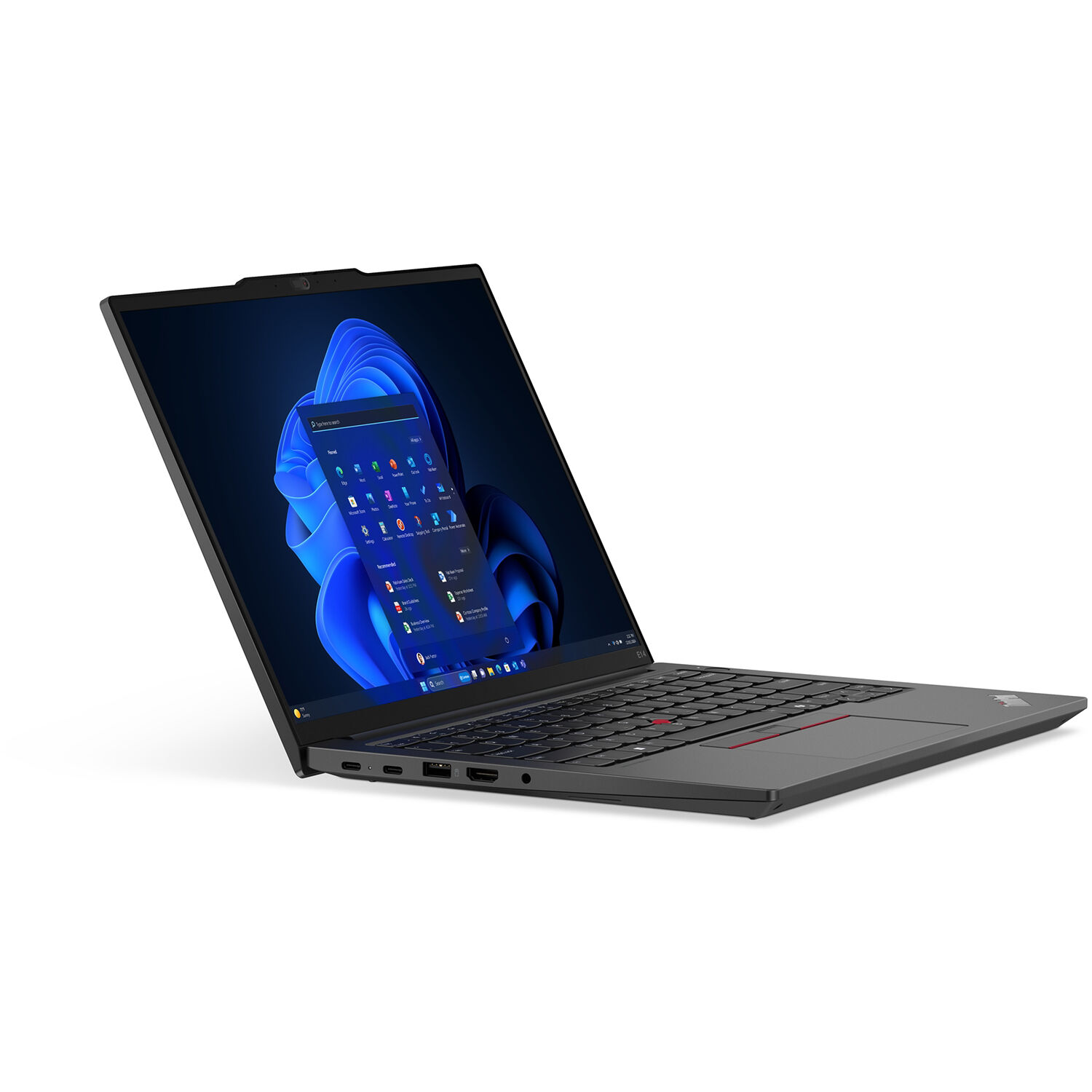 Lenovo ThinkPad E14 Gen 6 business laptop with 14-inch 1920 x 1200 display, Ryzen 5 7535U, and backlit keyboard — view 5