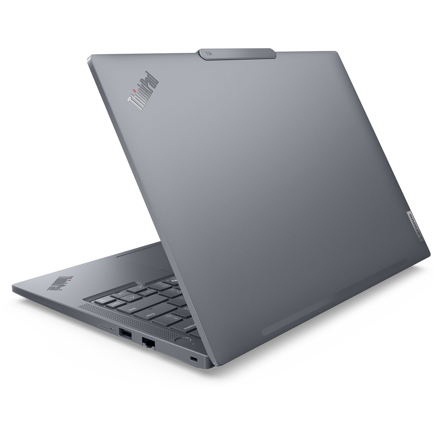 Lenovo ThinkPad T14 AMD G5 business laptop with 14-inch WUXGA display and backlit keyboard — view 11