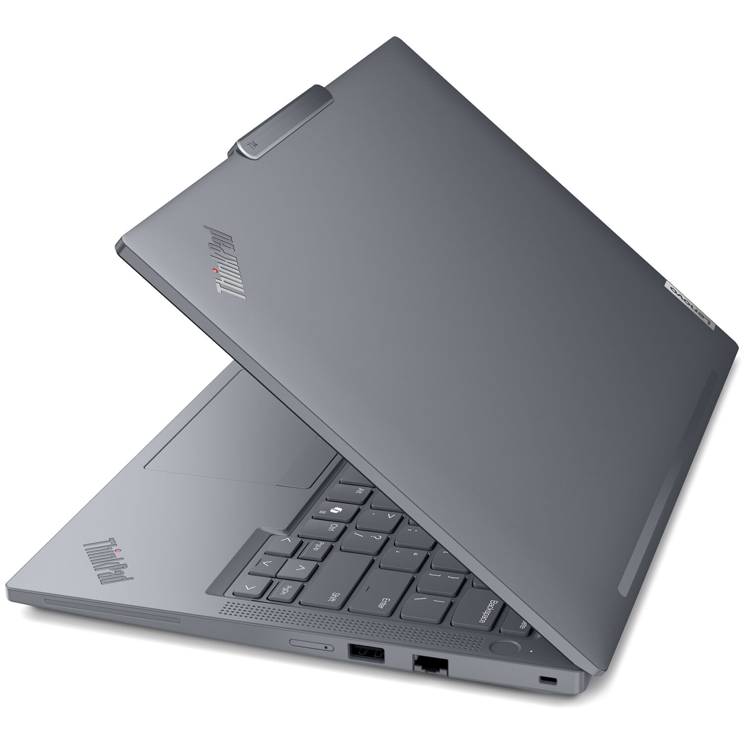 Lenovo ThinkPad T14 AMD G5 business laptop with 14-inch WUXGA display and backlit keyboard — view 12