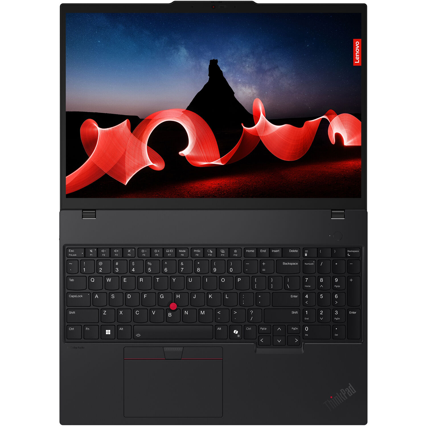 Lenovo ThinkPad T16 Gen 3 business laptop with 16-inch touchscreen, Intel Core Ultra 5, and Windows 11 Pro — view 16