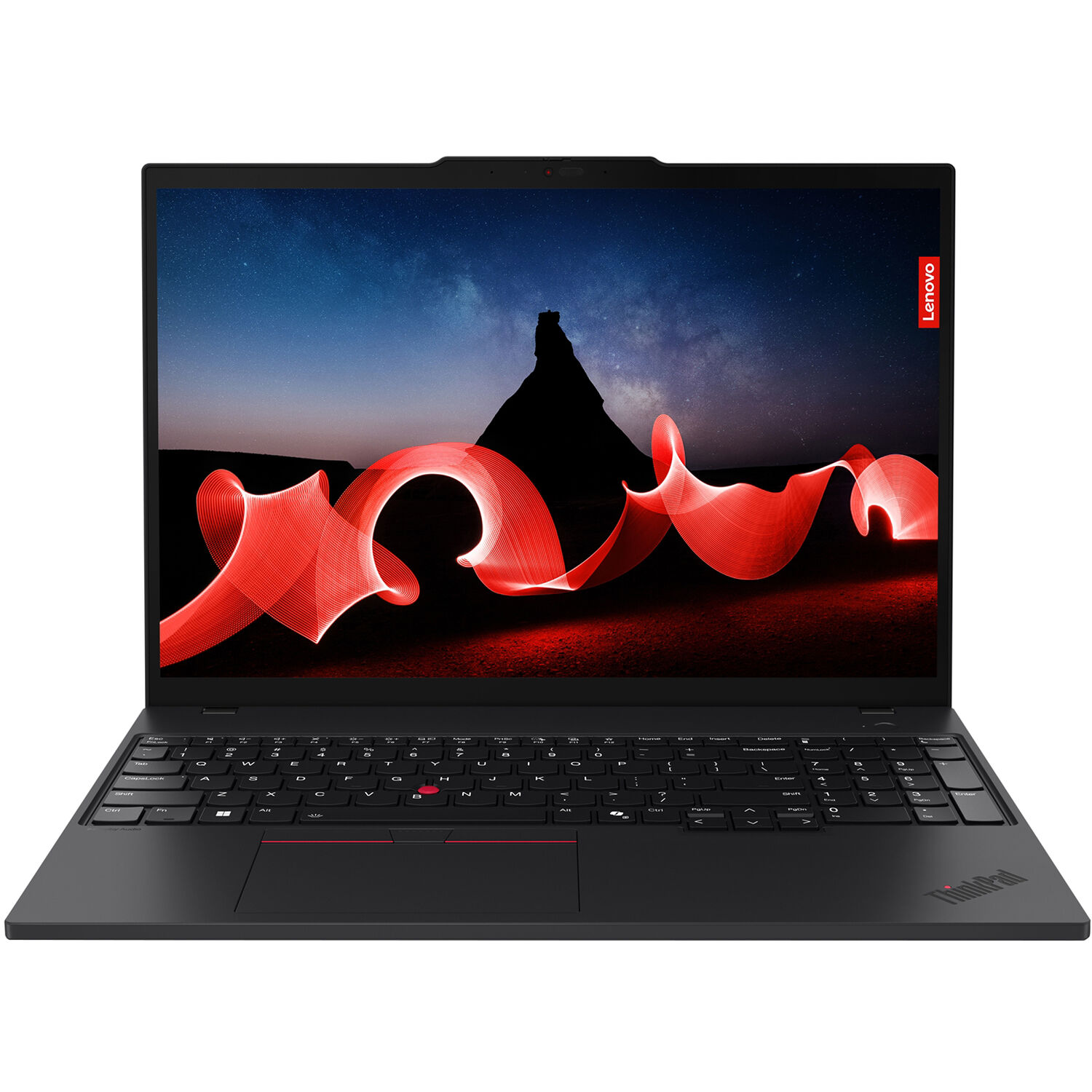 Lenovo ThinkPad T16 Gen 3 business laptop with 16-inch touchscreen, Intel Core Ultra 5, and Windows 11 Pro — view 2