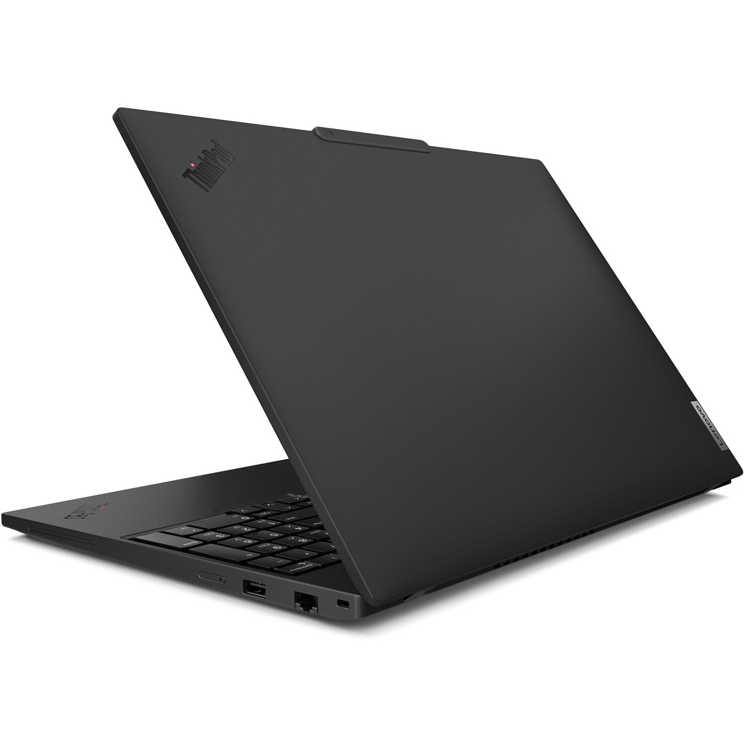 Lenovo ThinkPad T16 Gen 3 business laptop with 16-inch touchscreen, Intel Core Ultra 5, and Windows 11 Pro — view 8