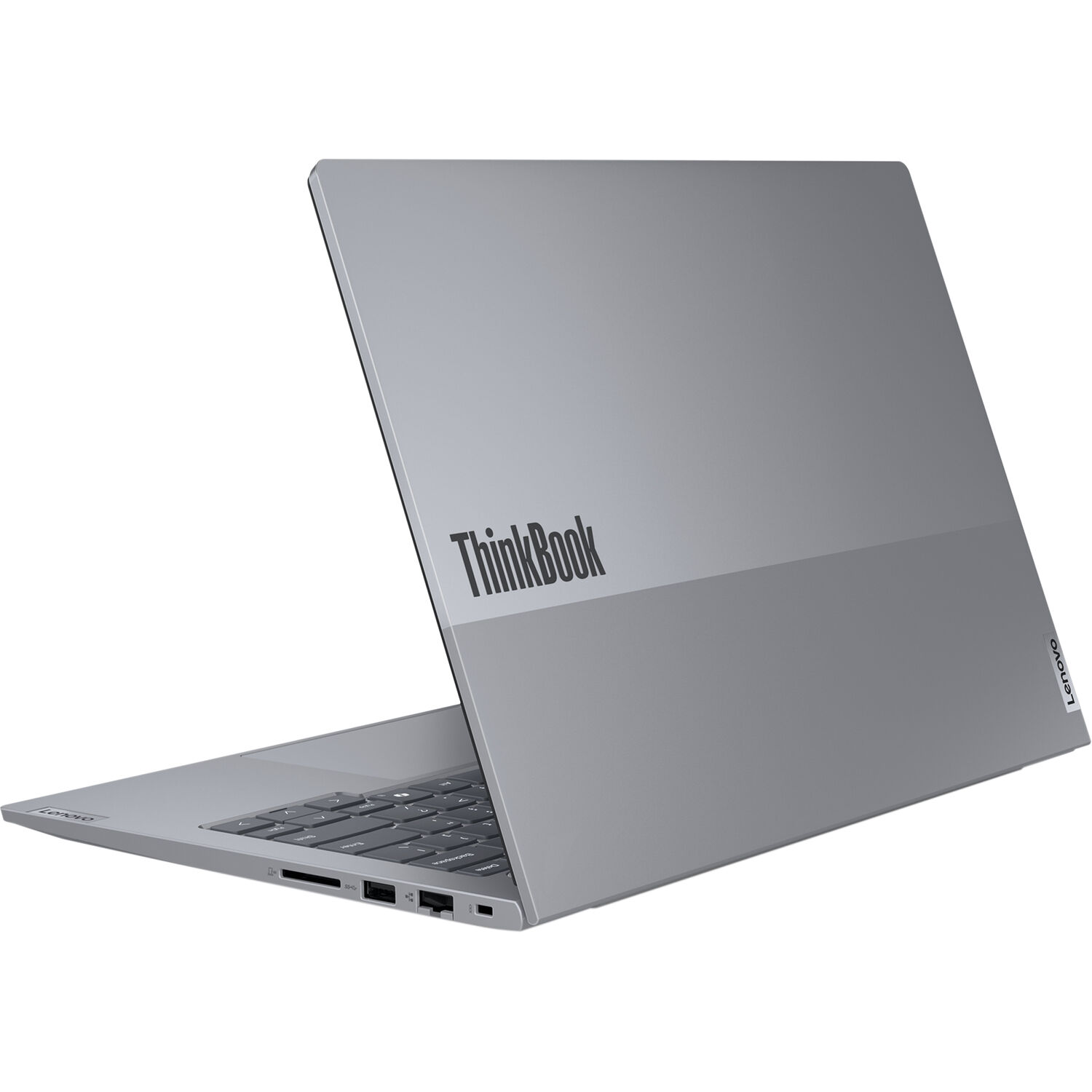 Lenovo ThinkBook 14 G7 ARP business laptop in Storm Grey with 14-inch touch display — view 10