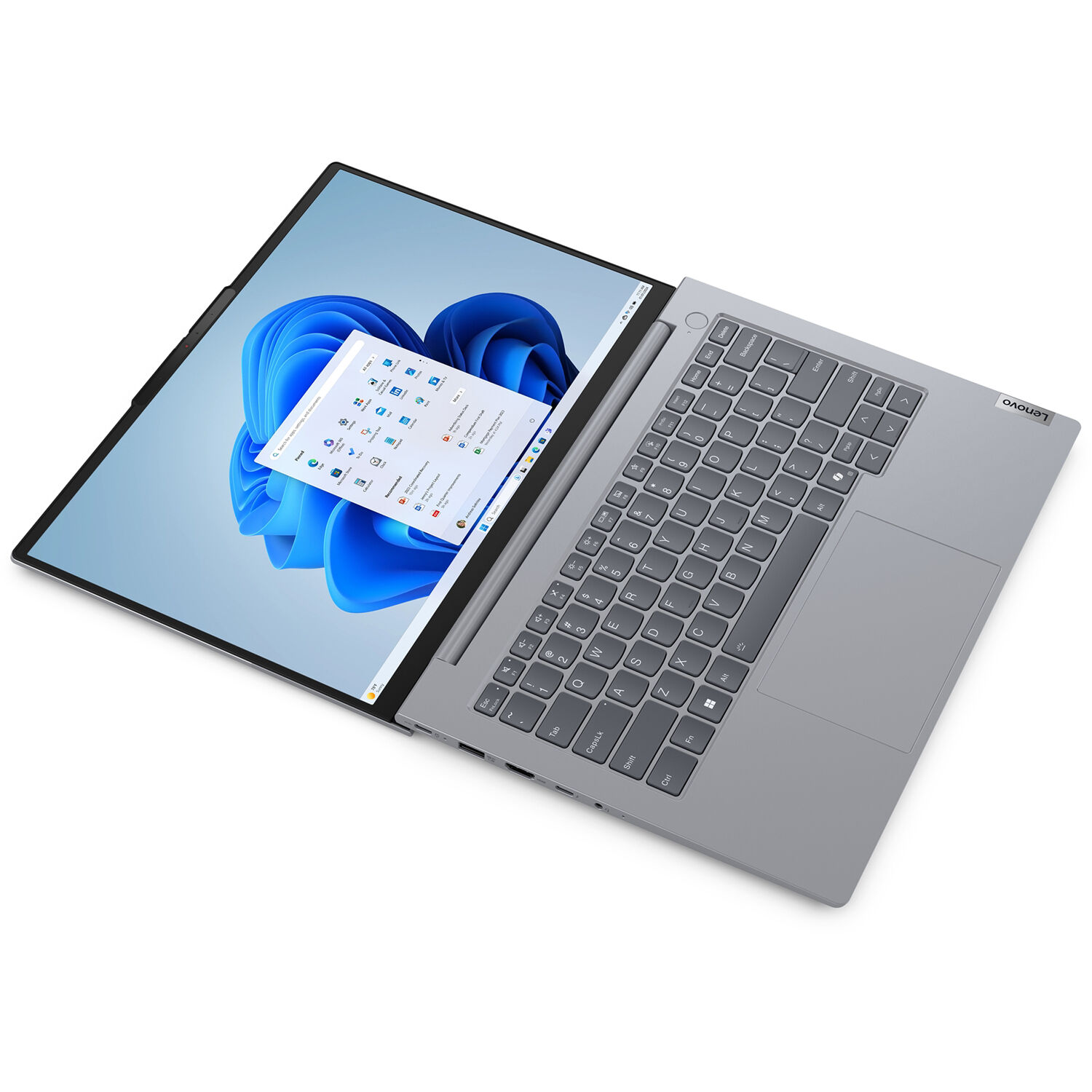 Lenovo ThinkBook 14 G7 ARP business laptop in Storm Grey with 14-inch touch display — view 6