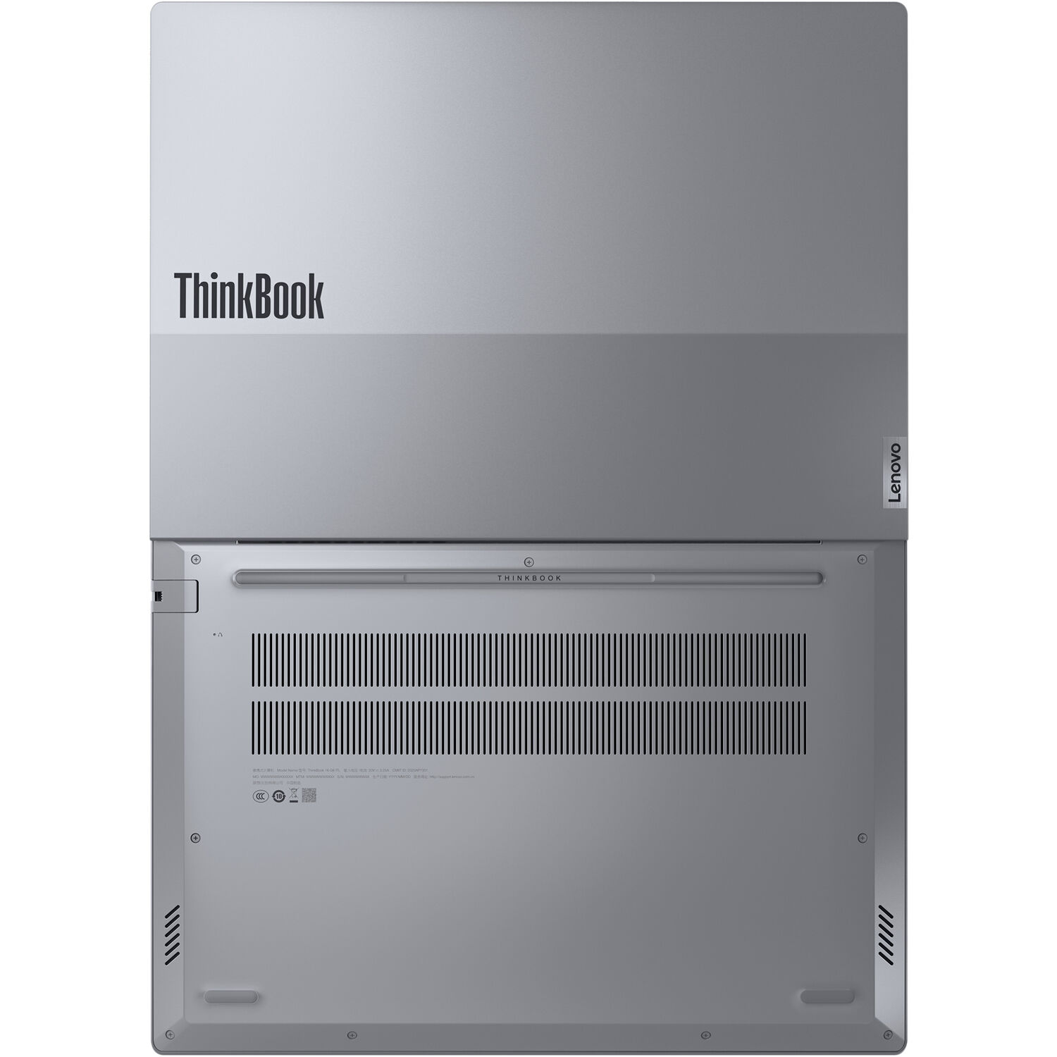 Lenovo ThinkBook 14 G7 ARP business laptop in Storm Grey with 14-inch touch display — view 8