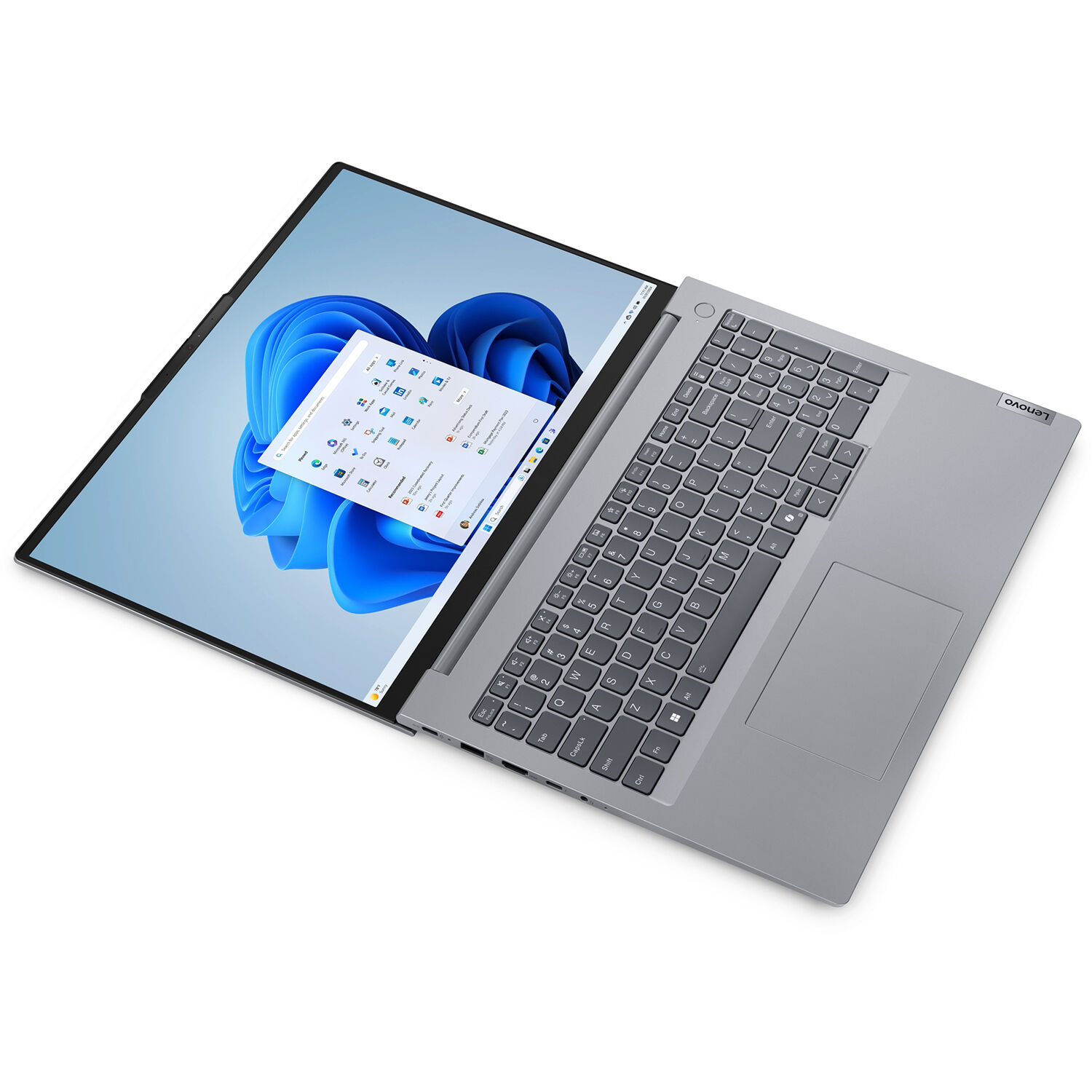 Lenovo ThinkBook 16 G7 ARP laptop in Storm Grey with 16-inch display — view 6