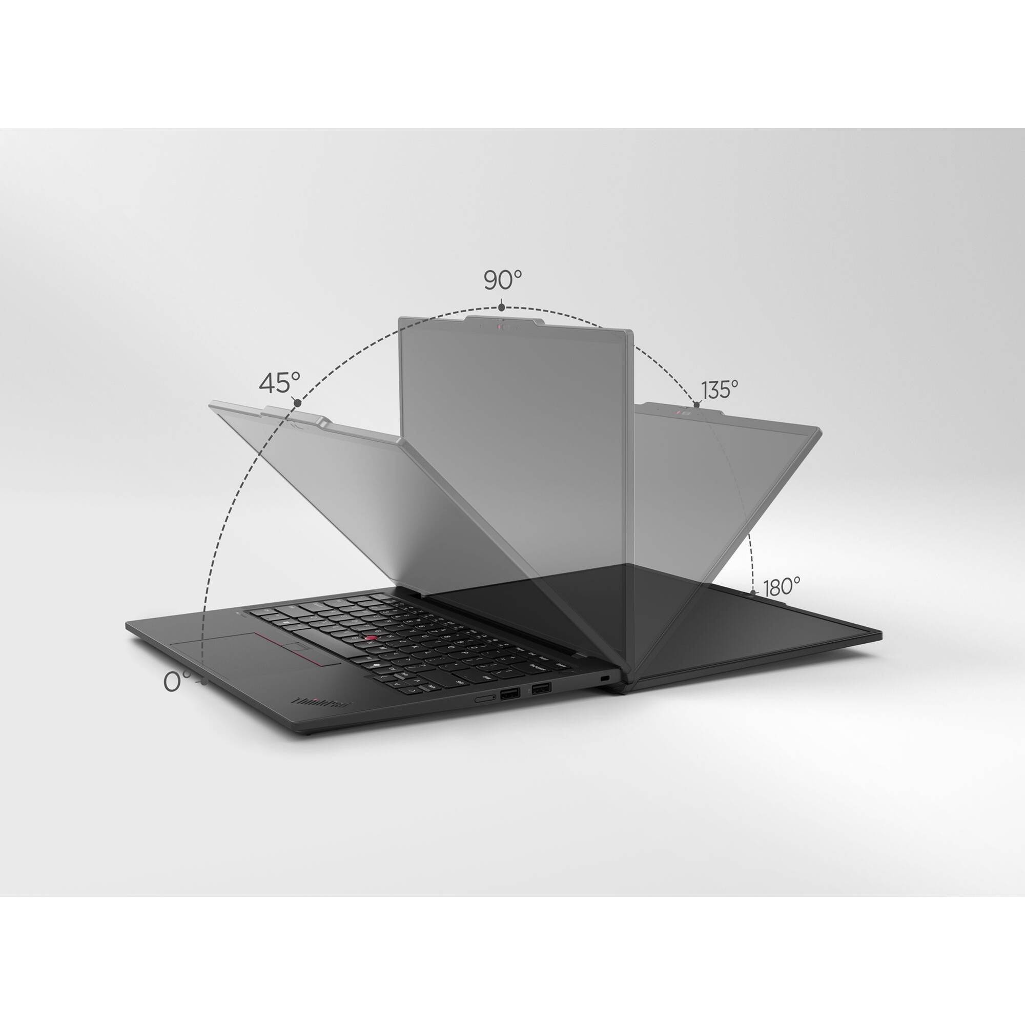 Lenovo ThinkPad T14s G6 business laptop in black with 14-inch WUXGA display — view 20