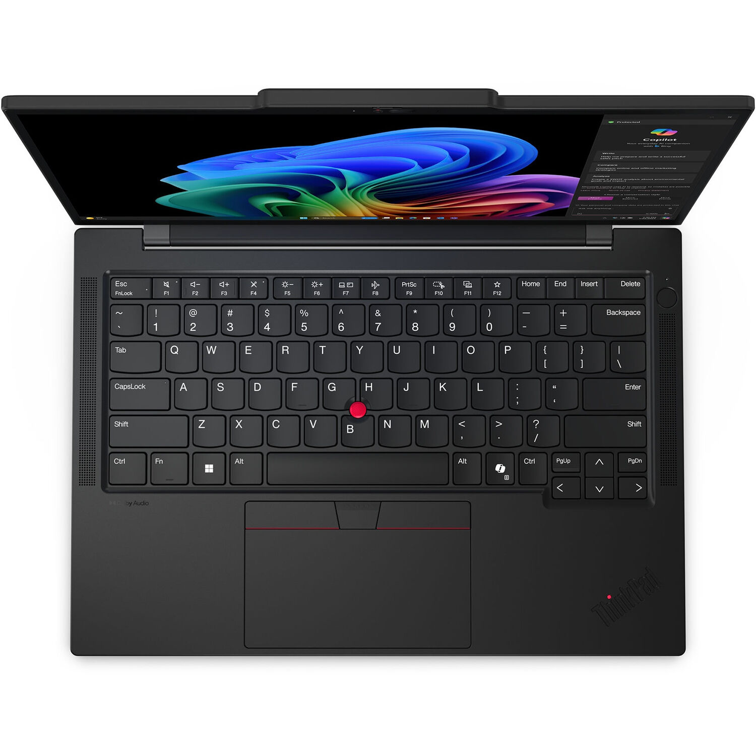 Lenovo ThinkPad T14s G6 business laptop in black with 14-inch WUXGA display — view 6