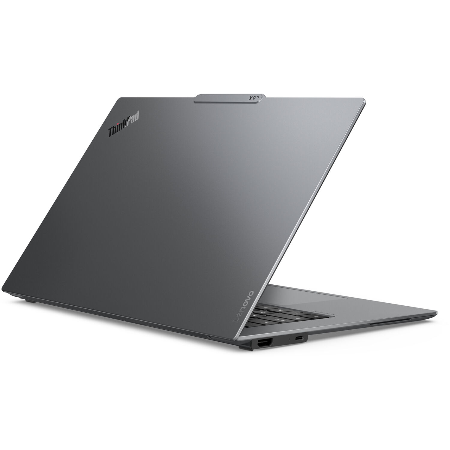 Lenovo ThinkPad X915 G1 business laptop with 15.3-inch 2.8K touch display and black Arctic Grey finish — view 9