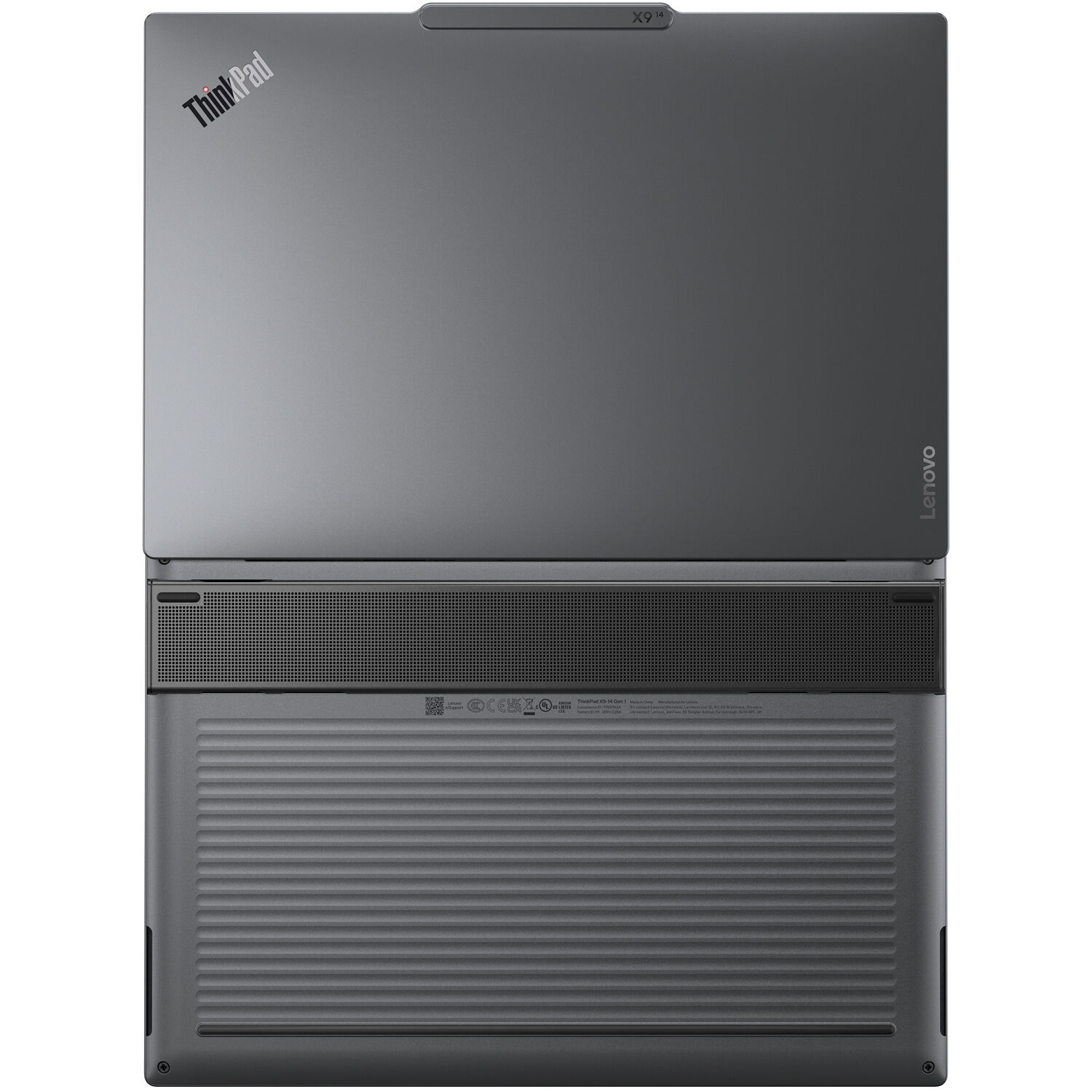 Lenovo ThinkPad X914 Gen 1 business laptop with 14-inch WUXGA display, black chassis, and backlit keyboard — view 7