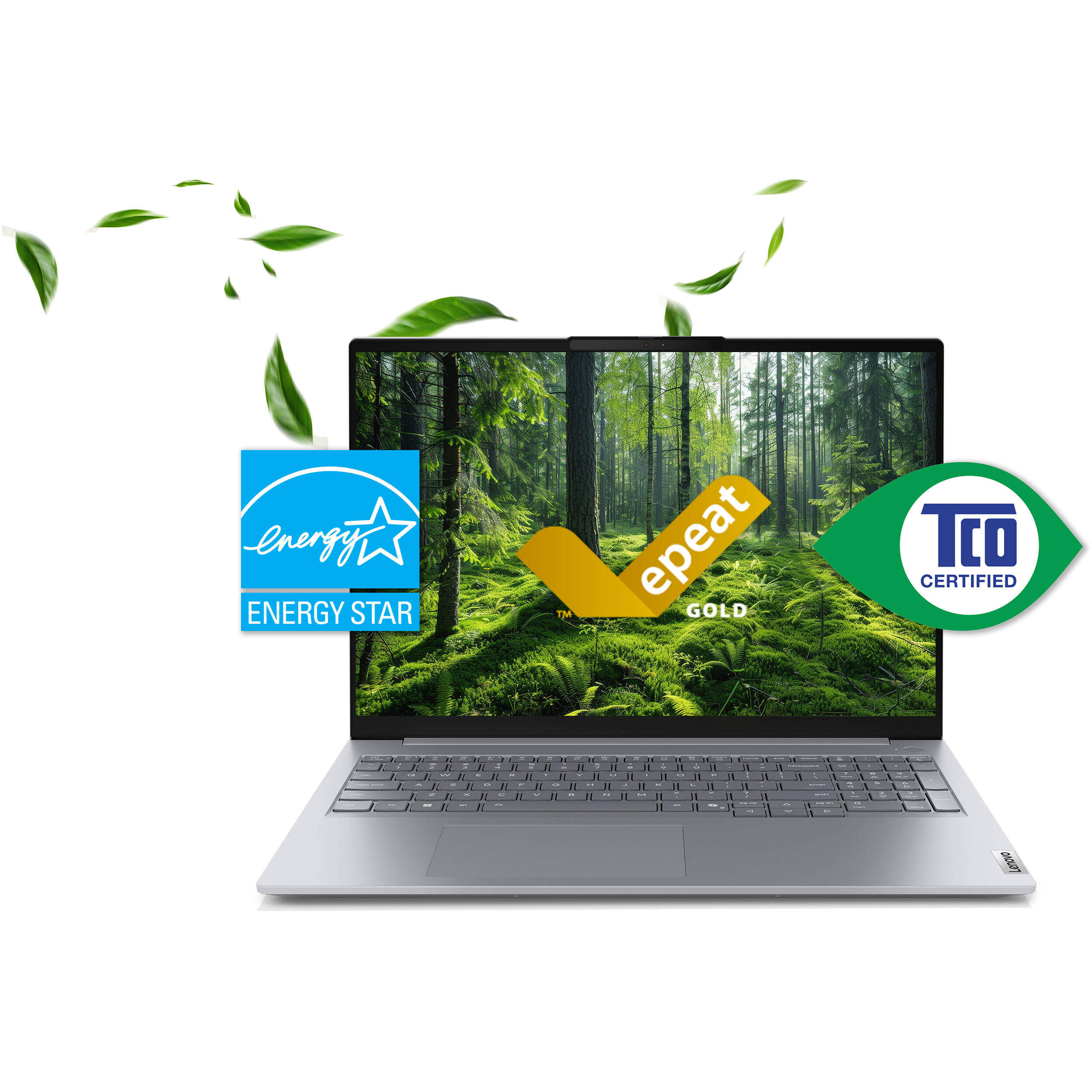Lenovo ThinkBook 16 G8 IAL business laptop in Luna Grey with 16-inch WUXGA display — view 14
