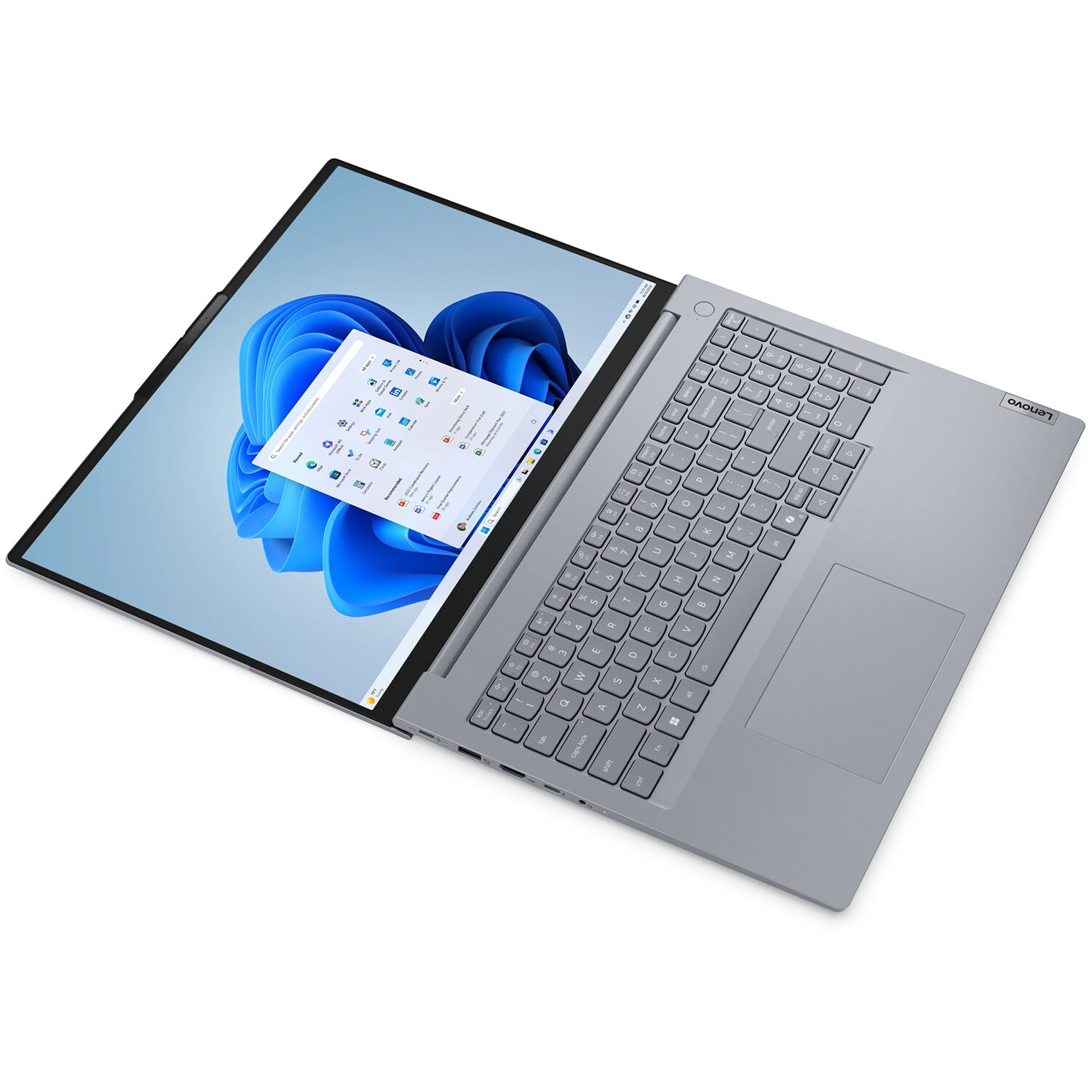 Lenovo ThinkBook 16 G8 IAL business laptop in Luna Grey with 16-inch WUXGA display — view 6