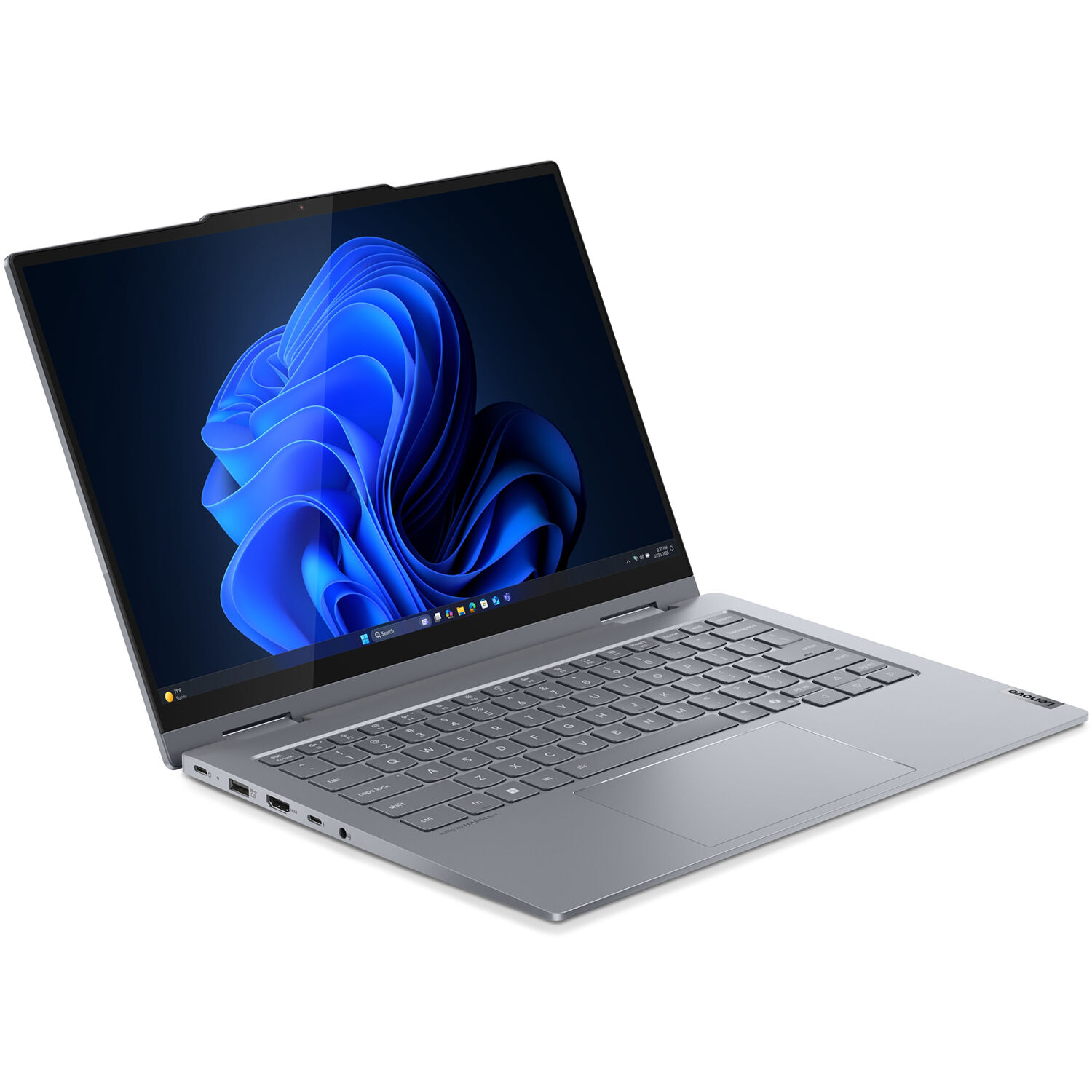 Lenovo ThinkBook 14 2-in-1 G5 IAU in Luna Grey with 14-inch touch display — view 4