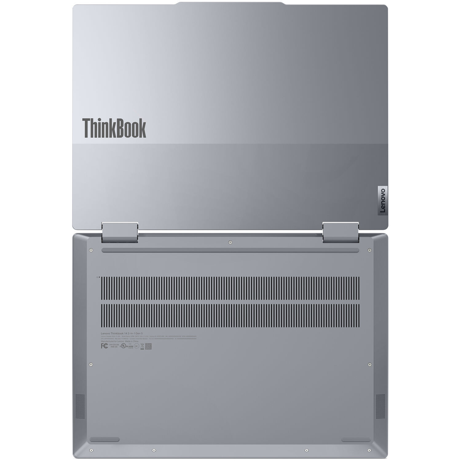 Lenovo ThinkBook 14 2-in-1 G5 IAU in Luna Grey with 14-inch touch display — view 8