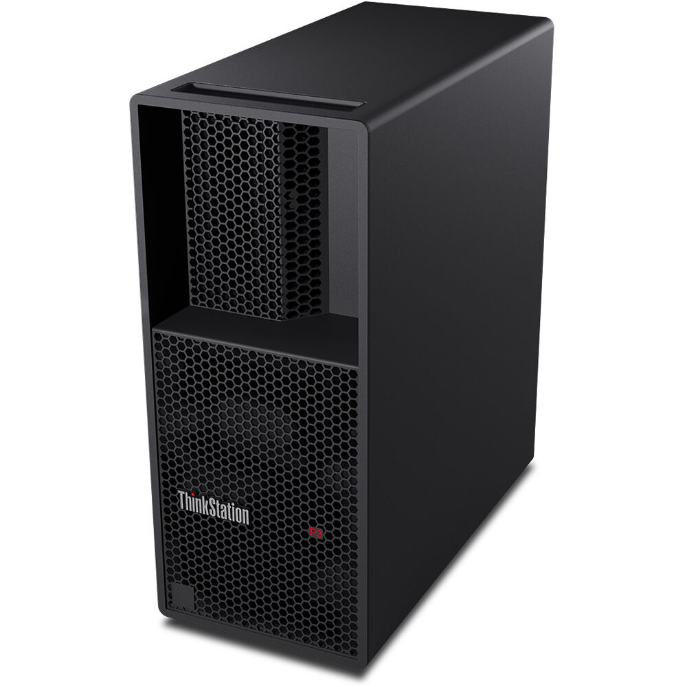 Lenovo ThinkStation P3 Tower Gen 2 workstation with U7265 processor and 16 GB memory — view 3