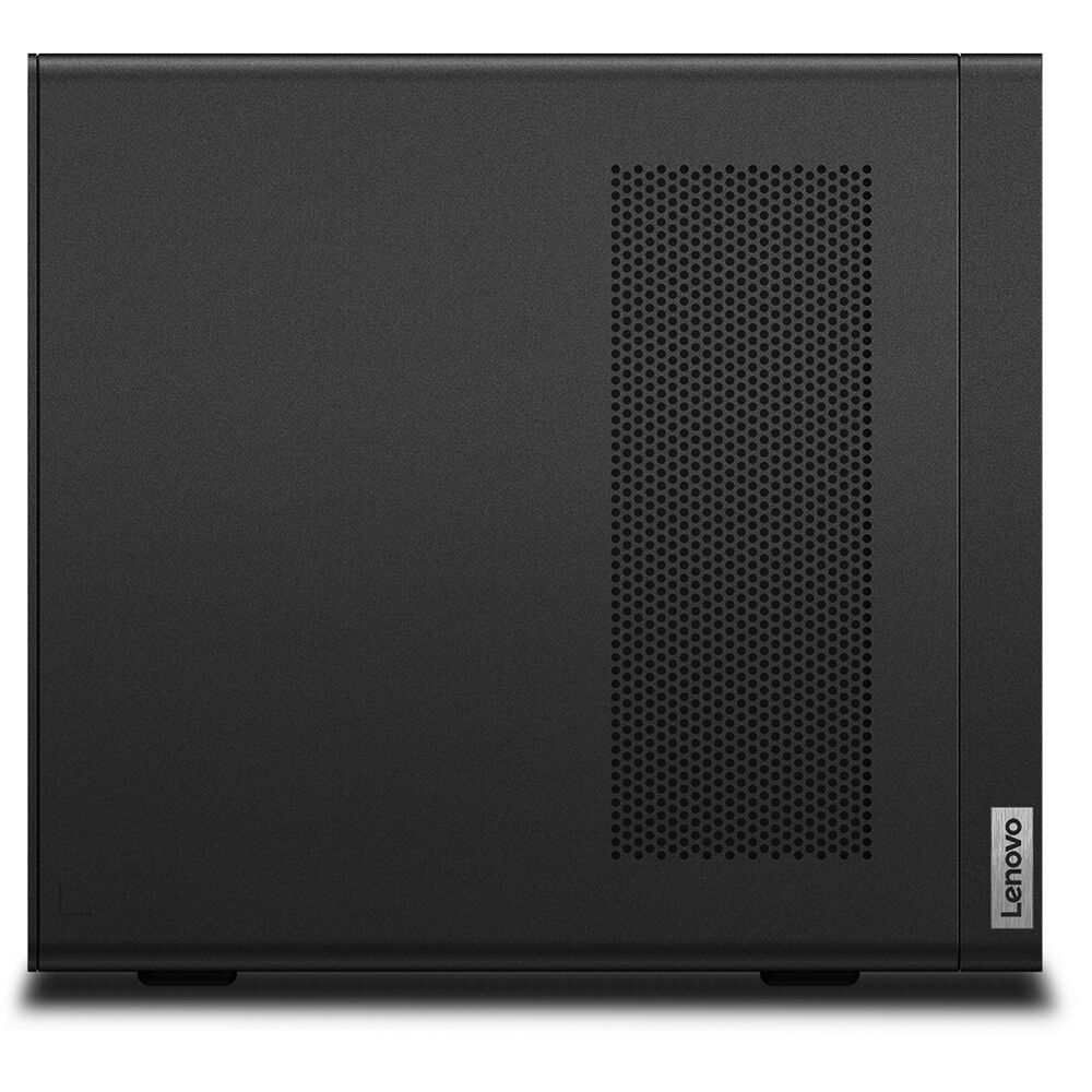 Lenovo ThinkStation P3 Ultra SFF G2 compact workstation with Intel Core Ultra 7, NVIDIA RTX A400, and 32 GB memory — view 3
