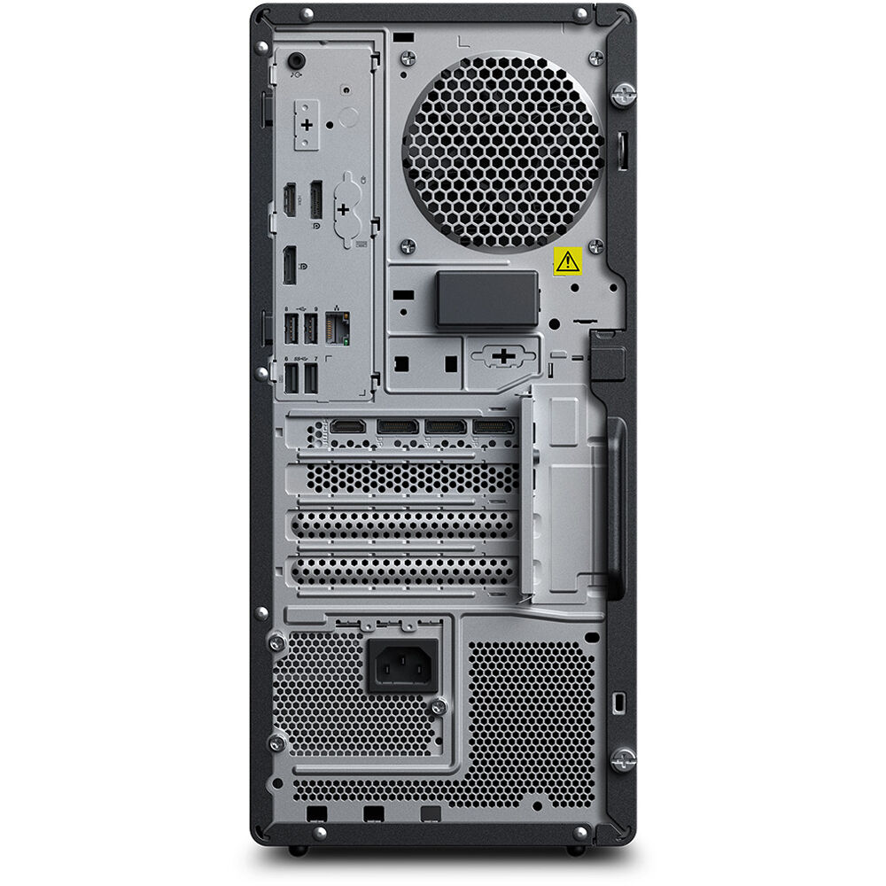 Lenovo ThinkStation P2 Tower G2 workstation with Core Ultra 5 235, 16 GB RAM, 512 GB SSD, and Windows 11 Pro — view 2