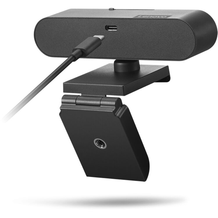 Lenovo TS Performance FHD Webcam for 1080p business meetings and remote collaboration — view 3