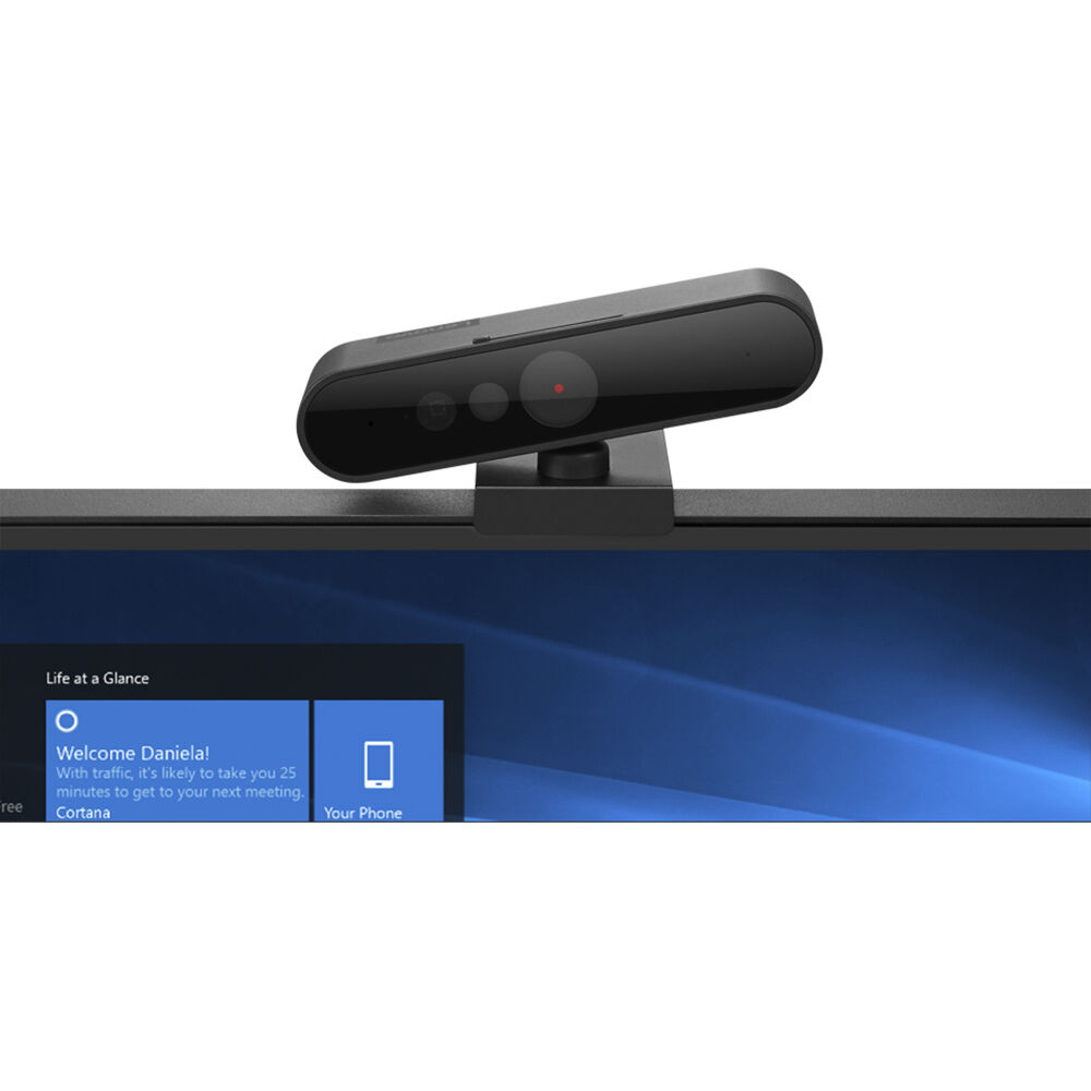 Lenovo TS Performance FHD Webcam for 1080p business meetings and remote collaboration — view 6
