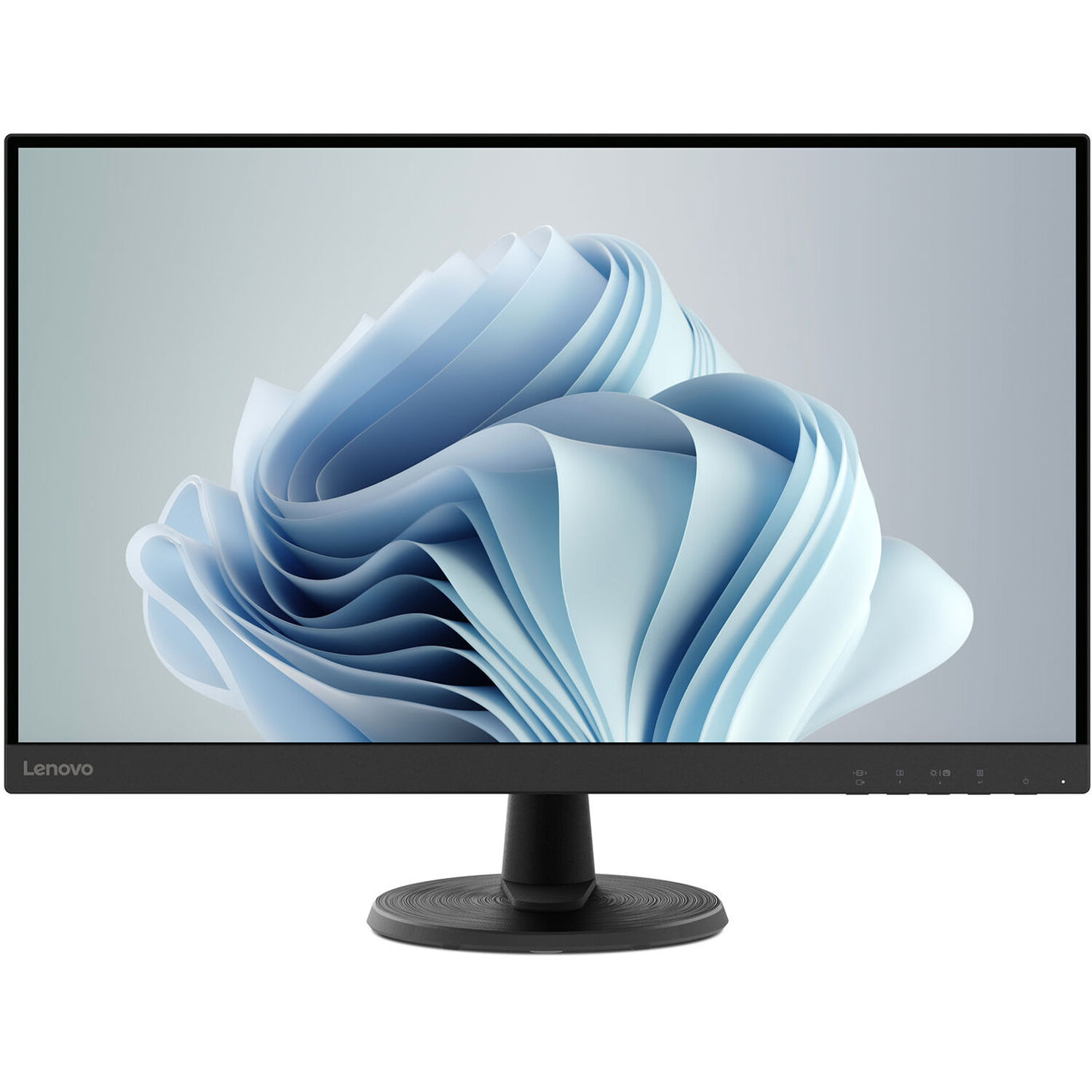 Lenovo D27-40 27-inch FHD VA monitor with near-edgeless bezel and adjustable stand — view 2