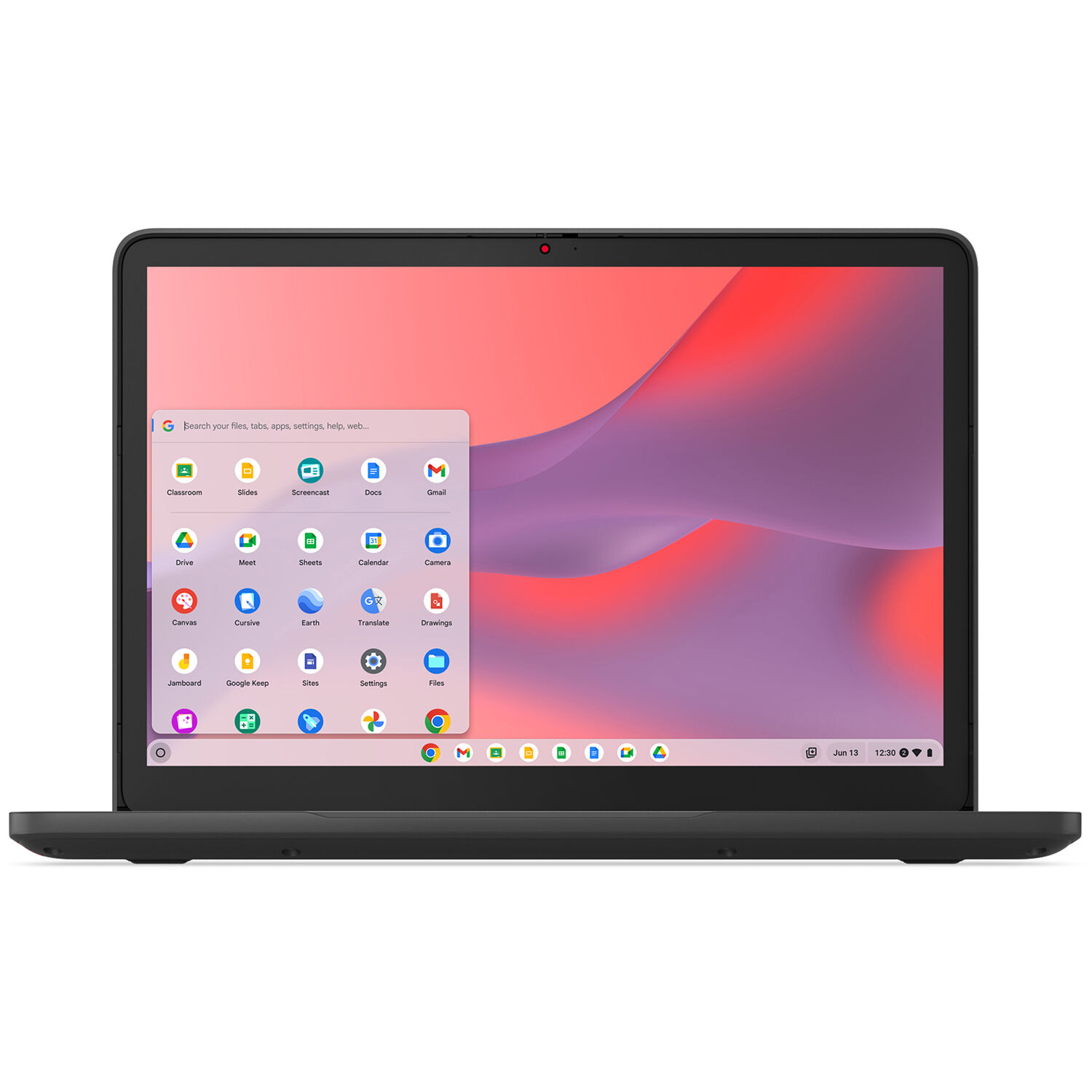 Lenovo 500e G4 Chromebook with 12.2-inch touchscreen, Intel N100, and ChromeOS — view 2