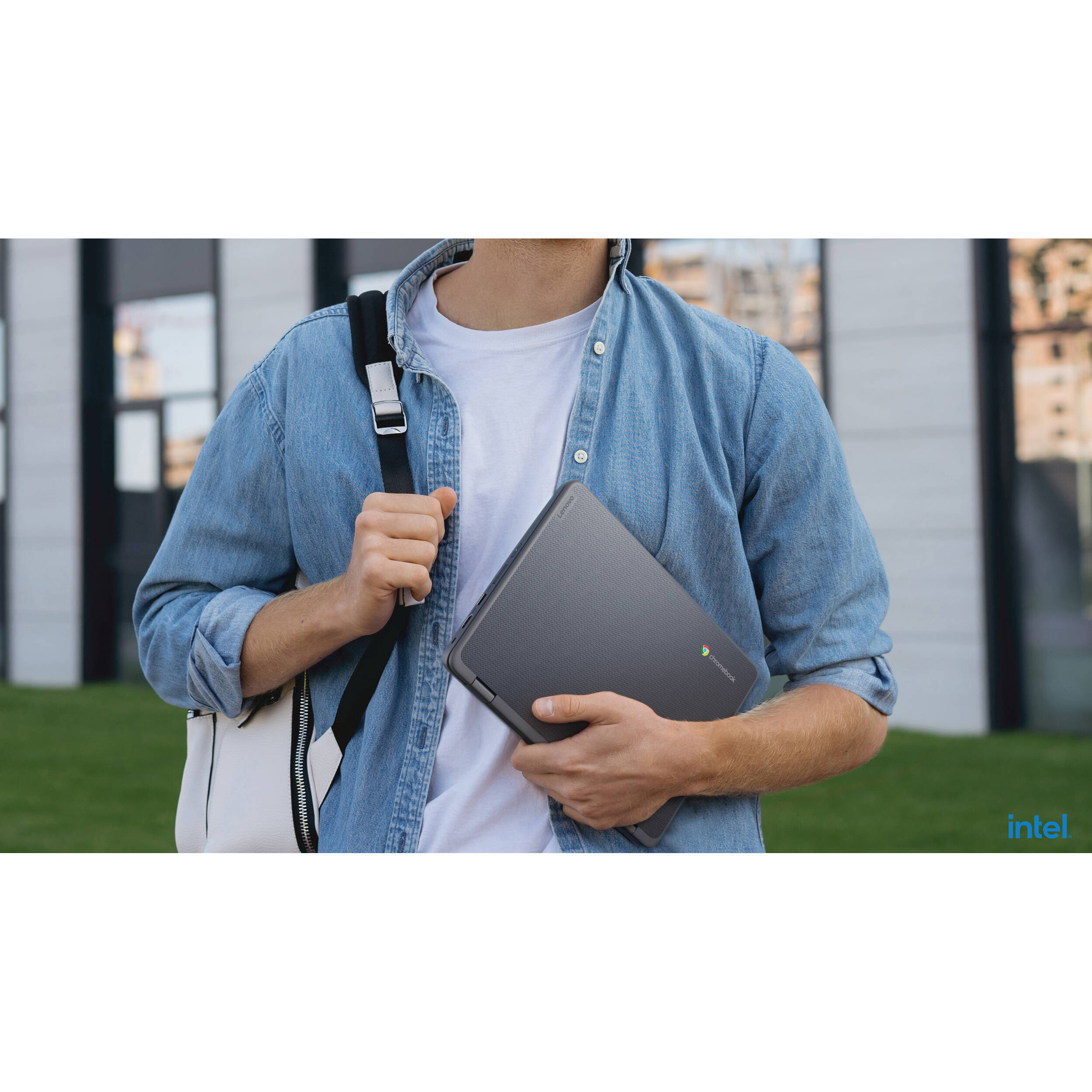Lenovo 500e G4 Chromebook with 12.2-inch touchscreen, Intel N100, and Chrome OS — view 19
