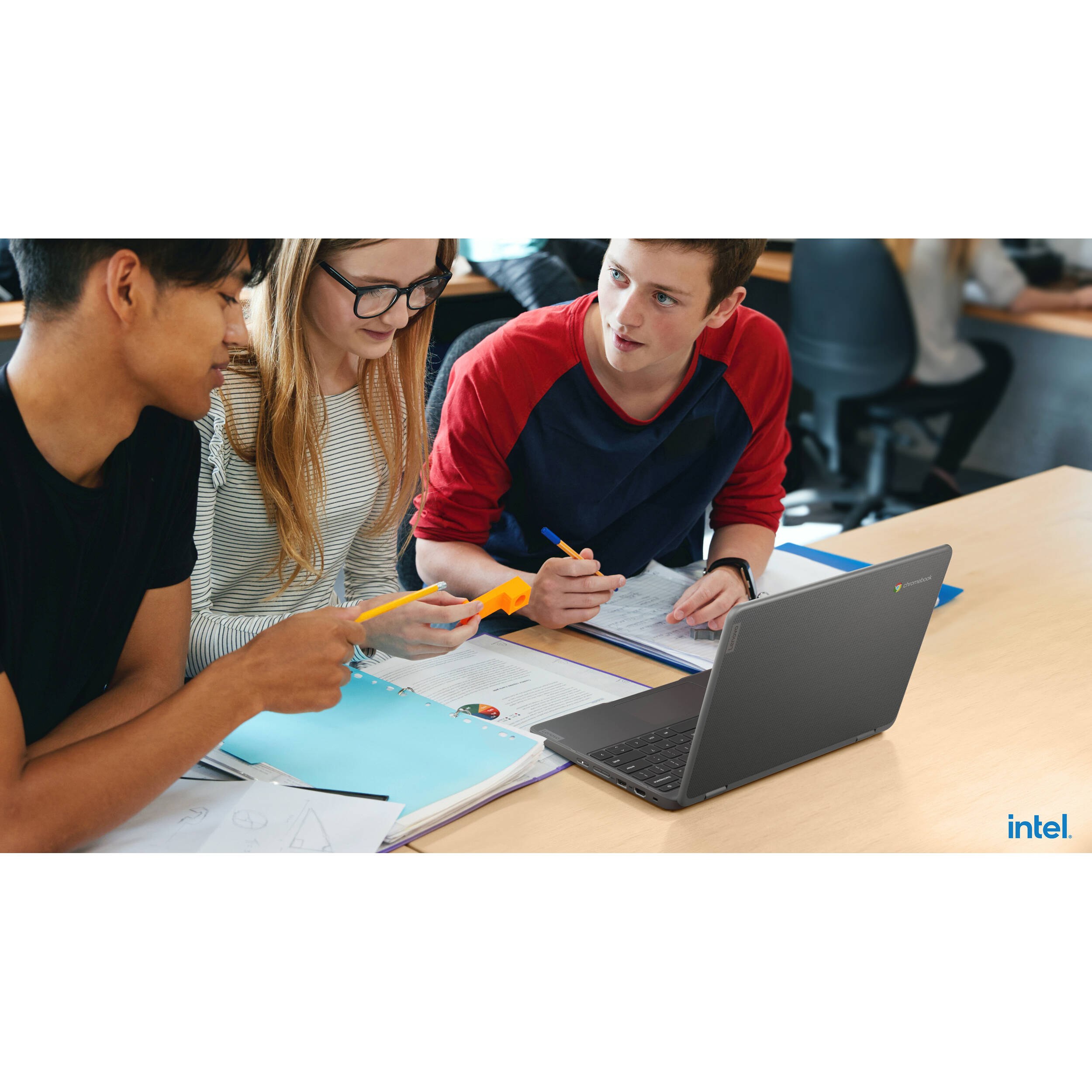 Lenovo 500e G4 Chromebook with 12.2-inch touchscreen, Intel N100, and Chrome OS — view 21